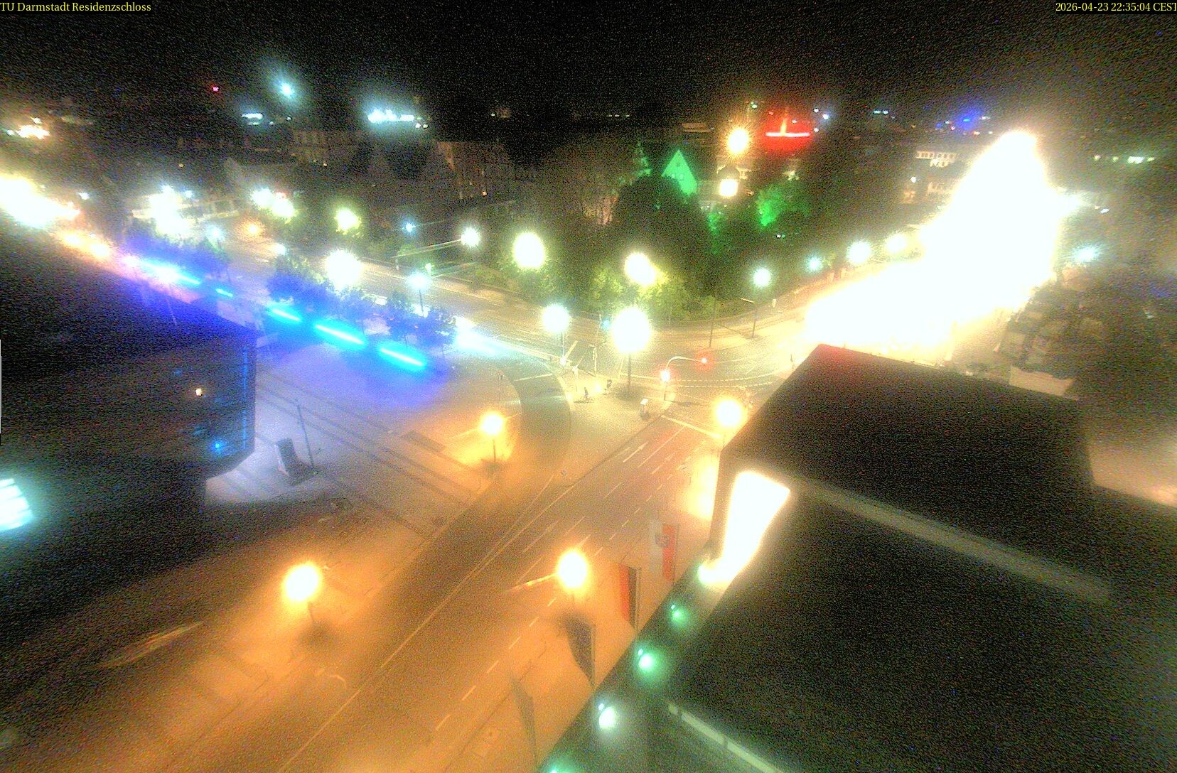 Archiv Foto Webcam Residenzschloss Darmstadt
