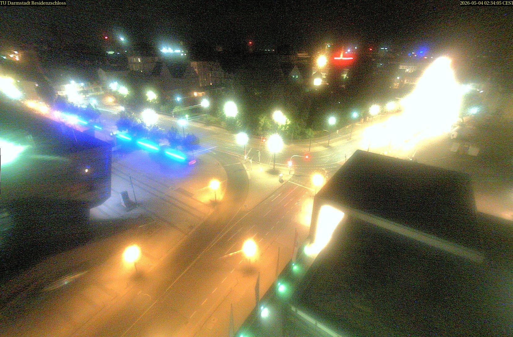 Archiv Foto Webcam Residenzschloss Darmstadt