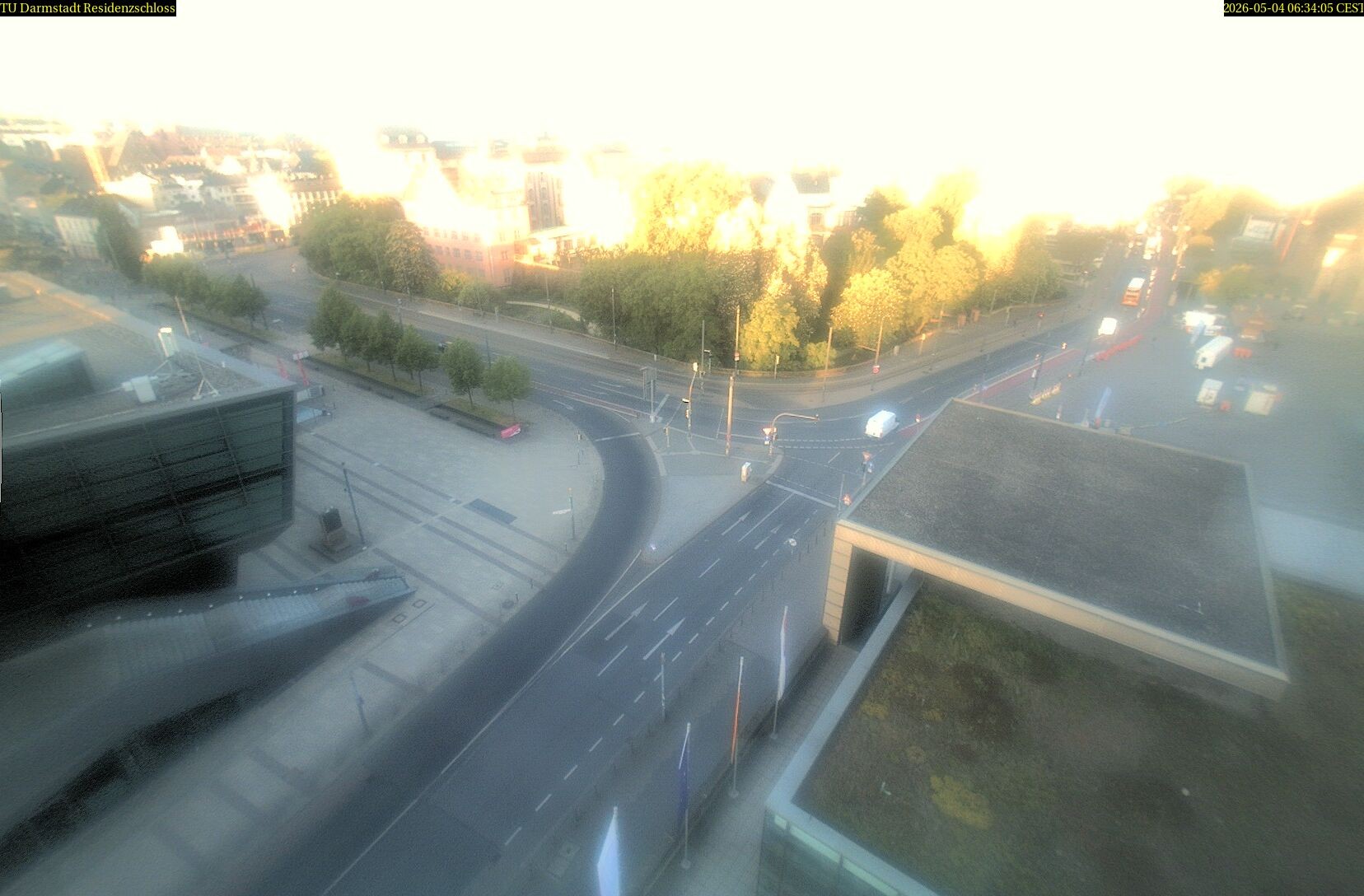 Archiv Foto Webcam Residenzschloss Darmstadt
