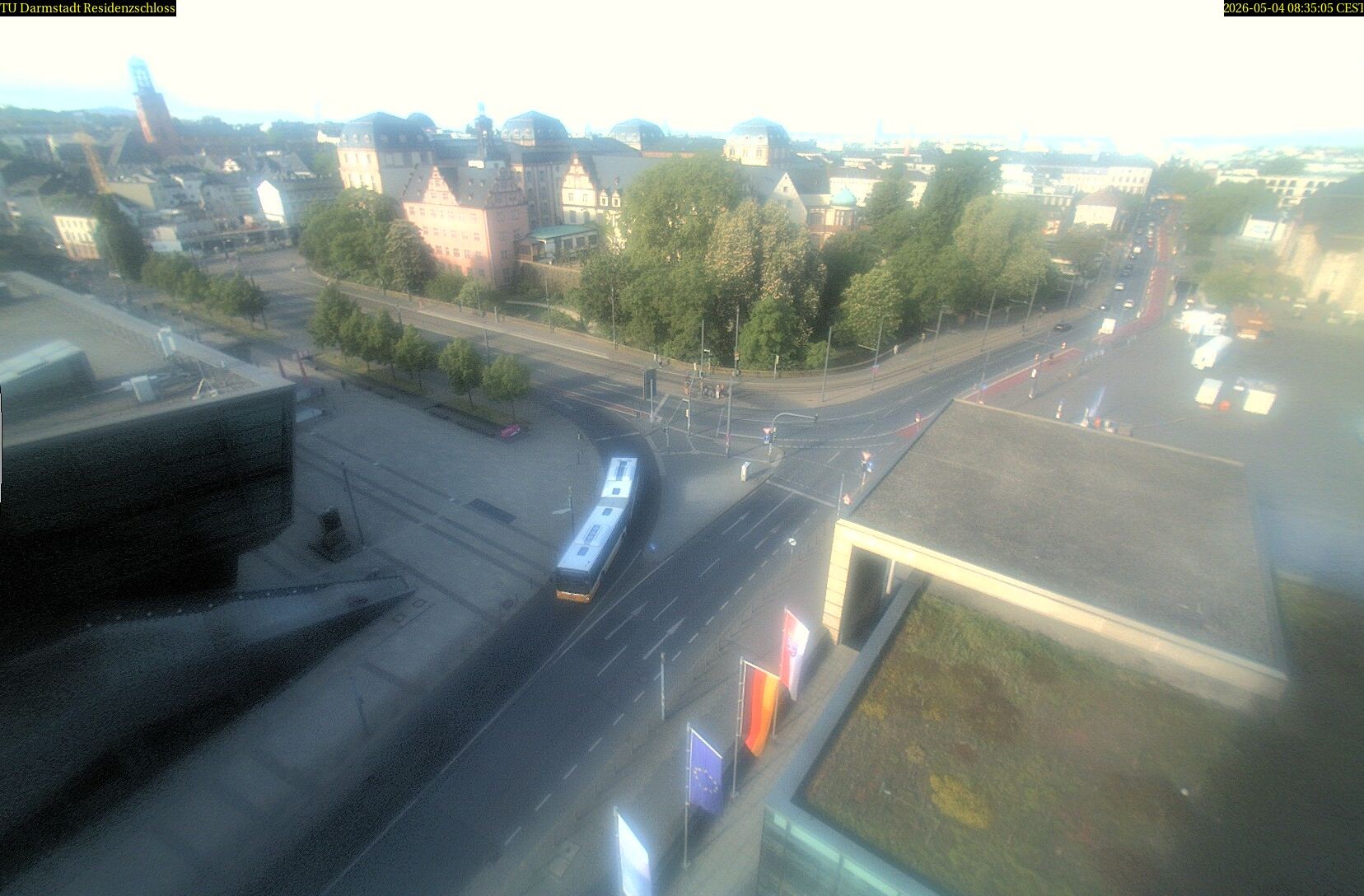 Archiv Foto Webcam Residenzschloss Darmstadt