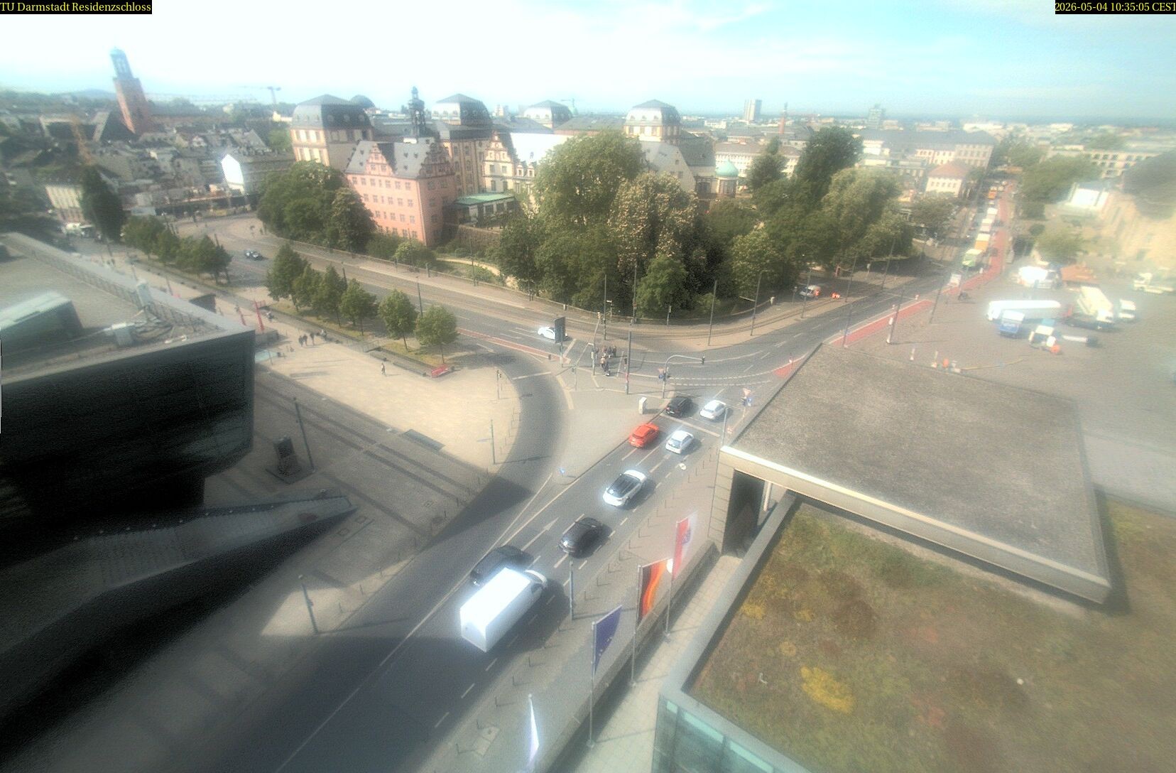 Archiv Foto Webcam Residenzschloss Darmstadt