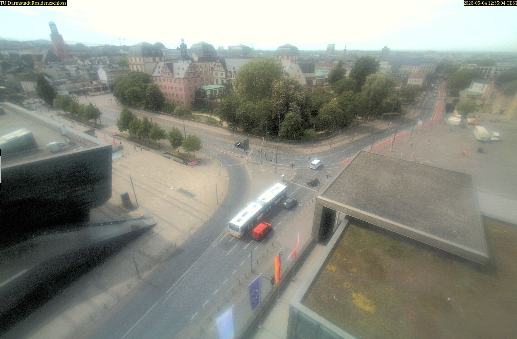 Archiv Foto Webcam Residenzschloss Darmstadt