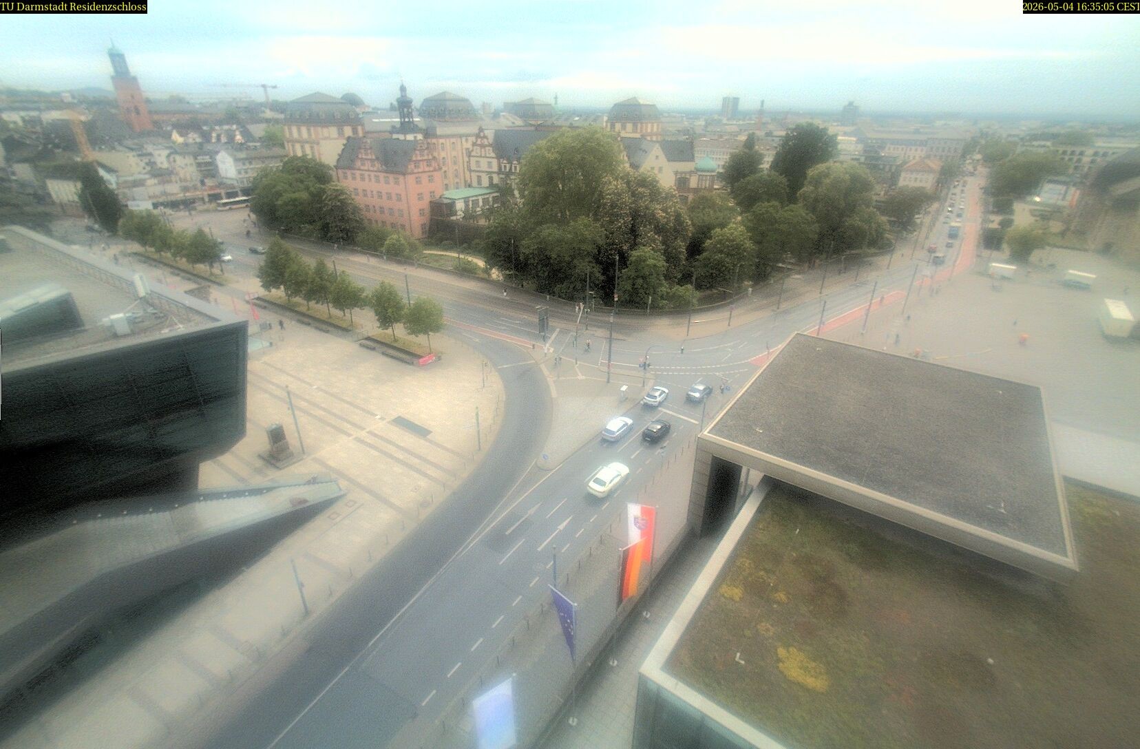 Archiv Foto Webcam Residenzschloss Darmstadt