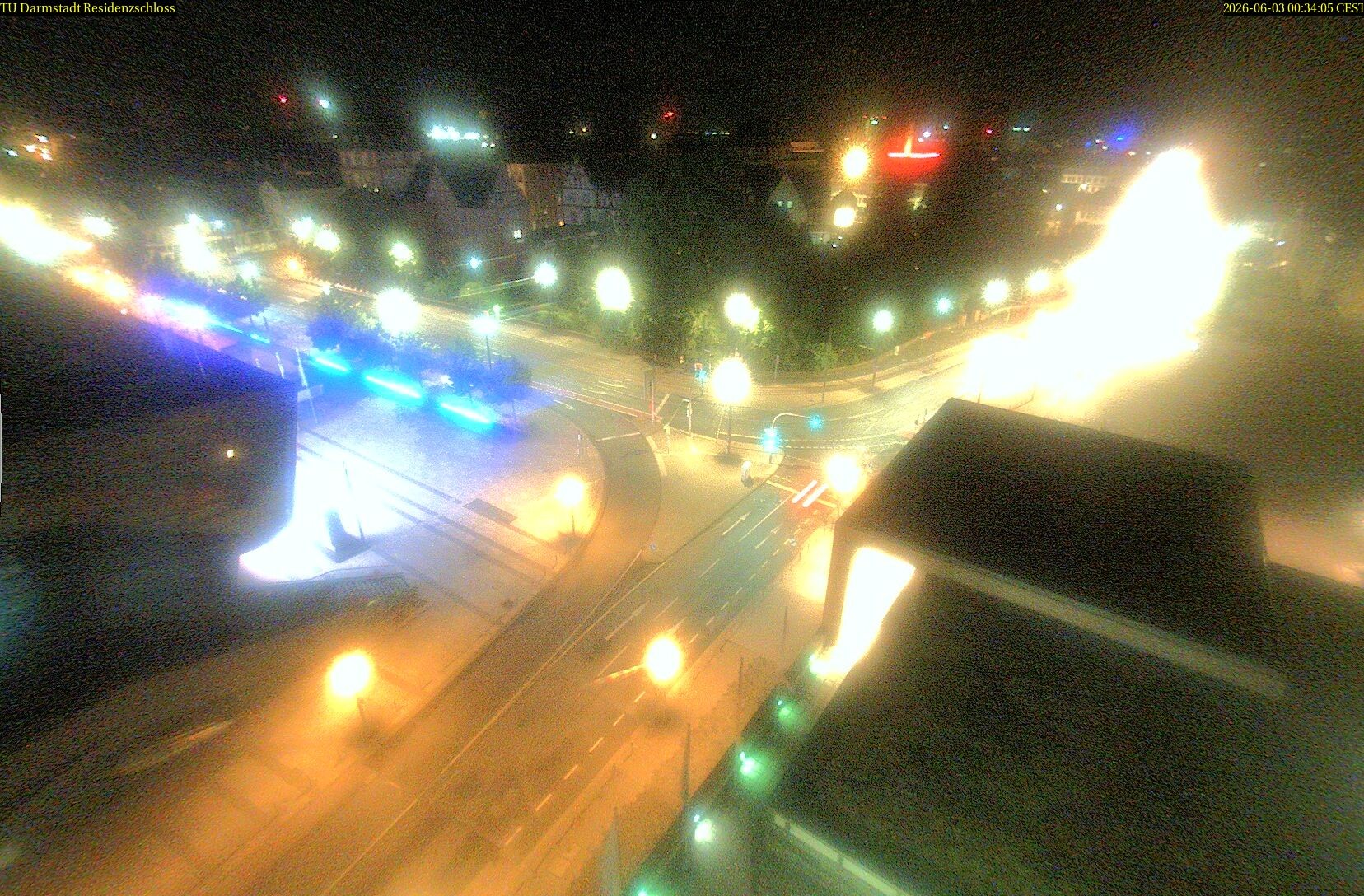 Archiv Foto Webcam Residenzschloss Darmstadt