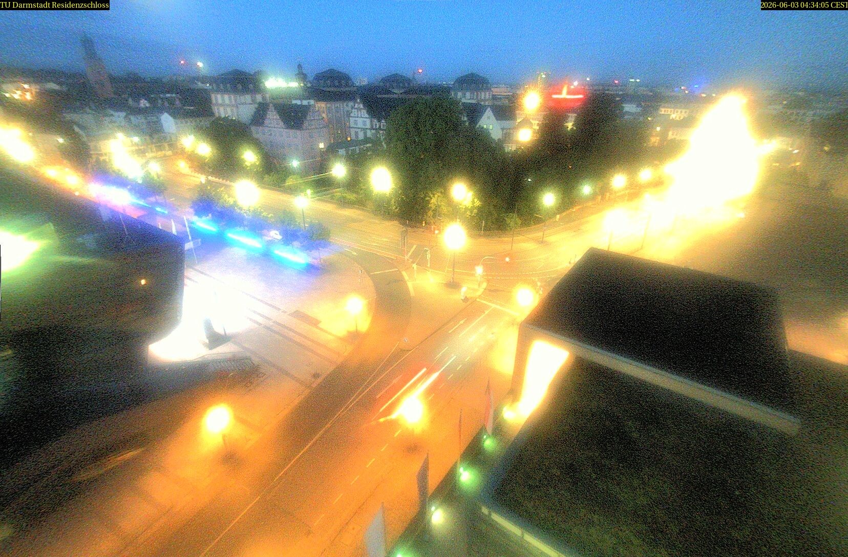 Archiv Foto Webcam Residenzschloss Darmstadt