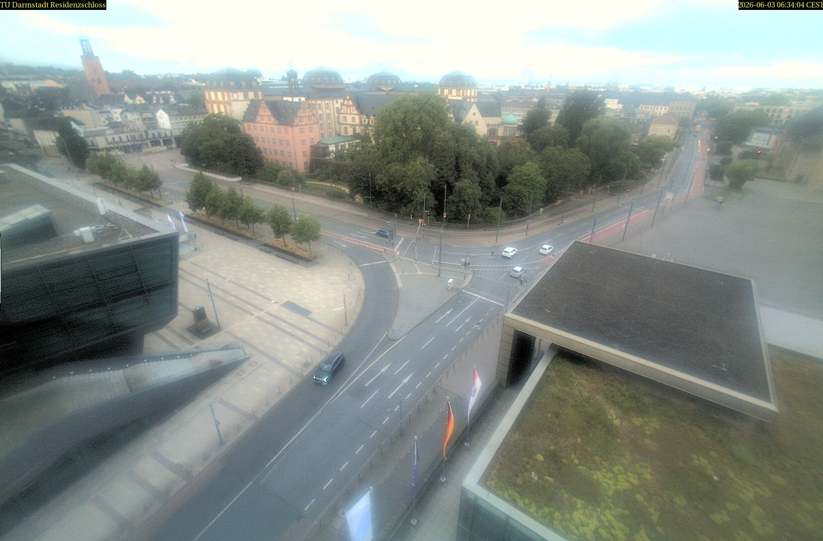 Archiv Foto Webcam Residenzschloss Darmstadt