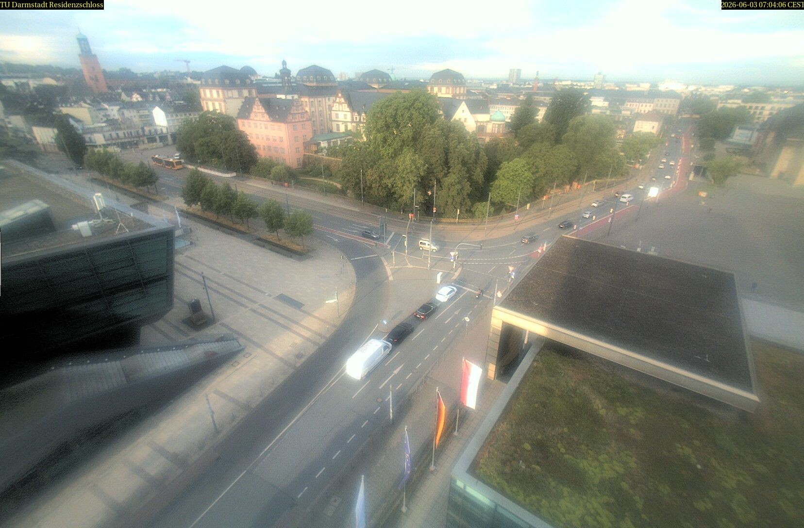 Archiv Foto Webcam Residenzschloss Darmstadt