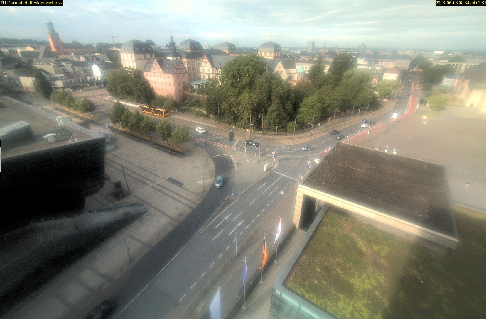 Archiv Foto Webcam Residenzschloss Darmstadt