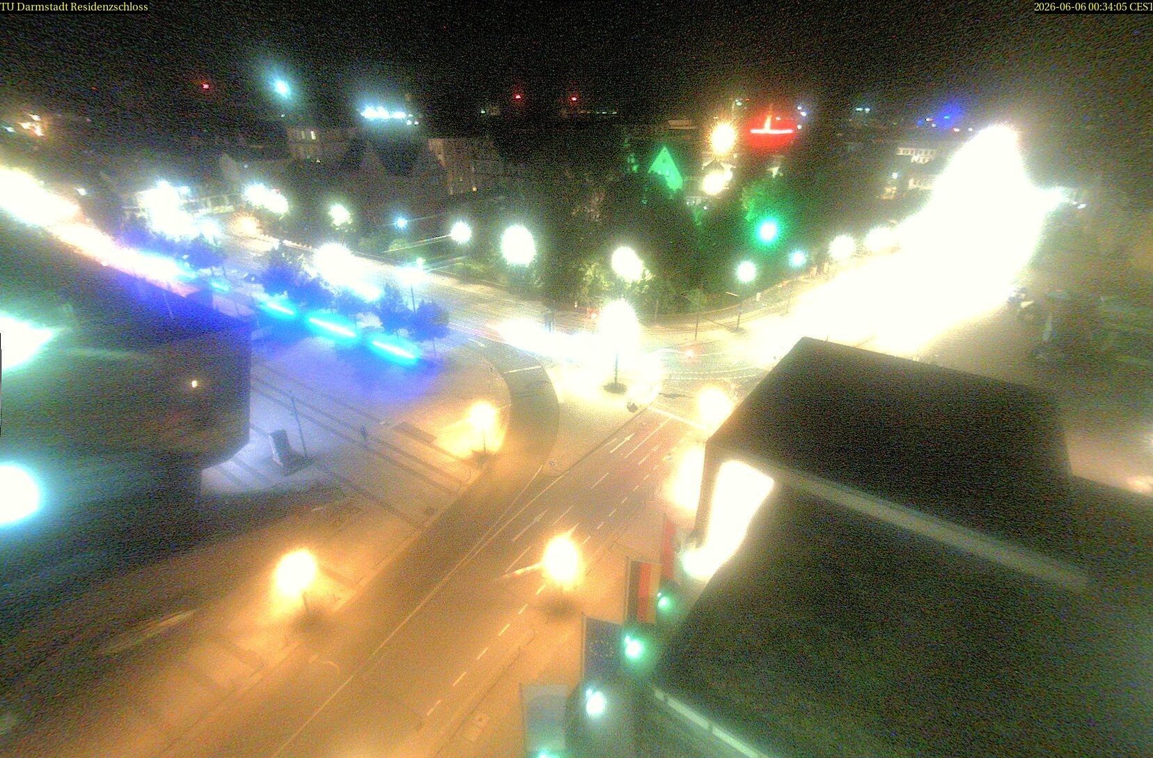 Archiv Foto Webcam Residenzschloss Darmstadt