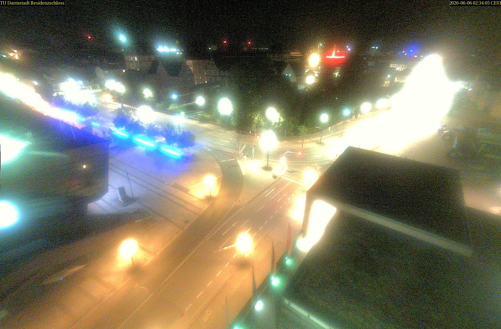 Archiv Foto Webcam Residenzschloss Darmstadt