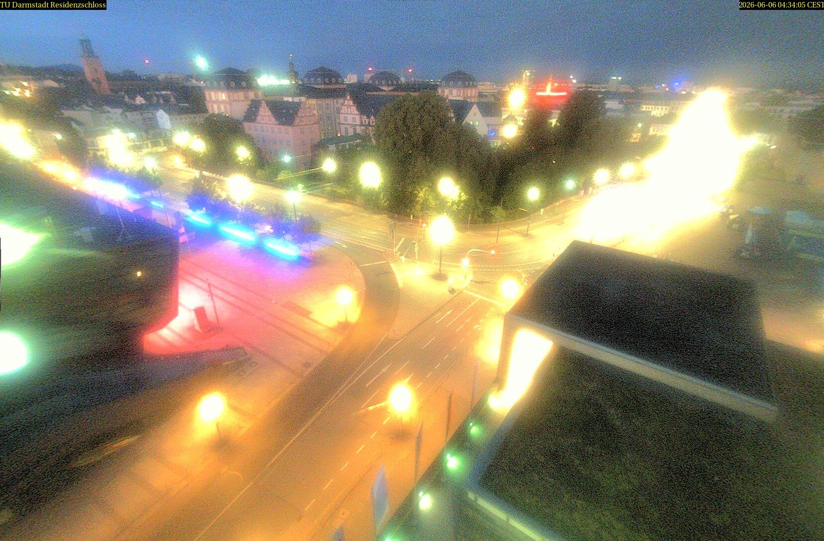 Archiv Foto Webcam Residenzschloss Darmstadt