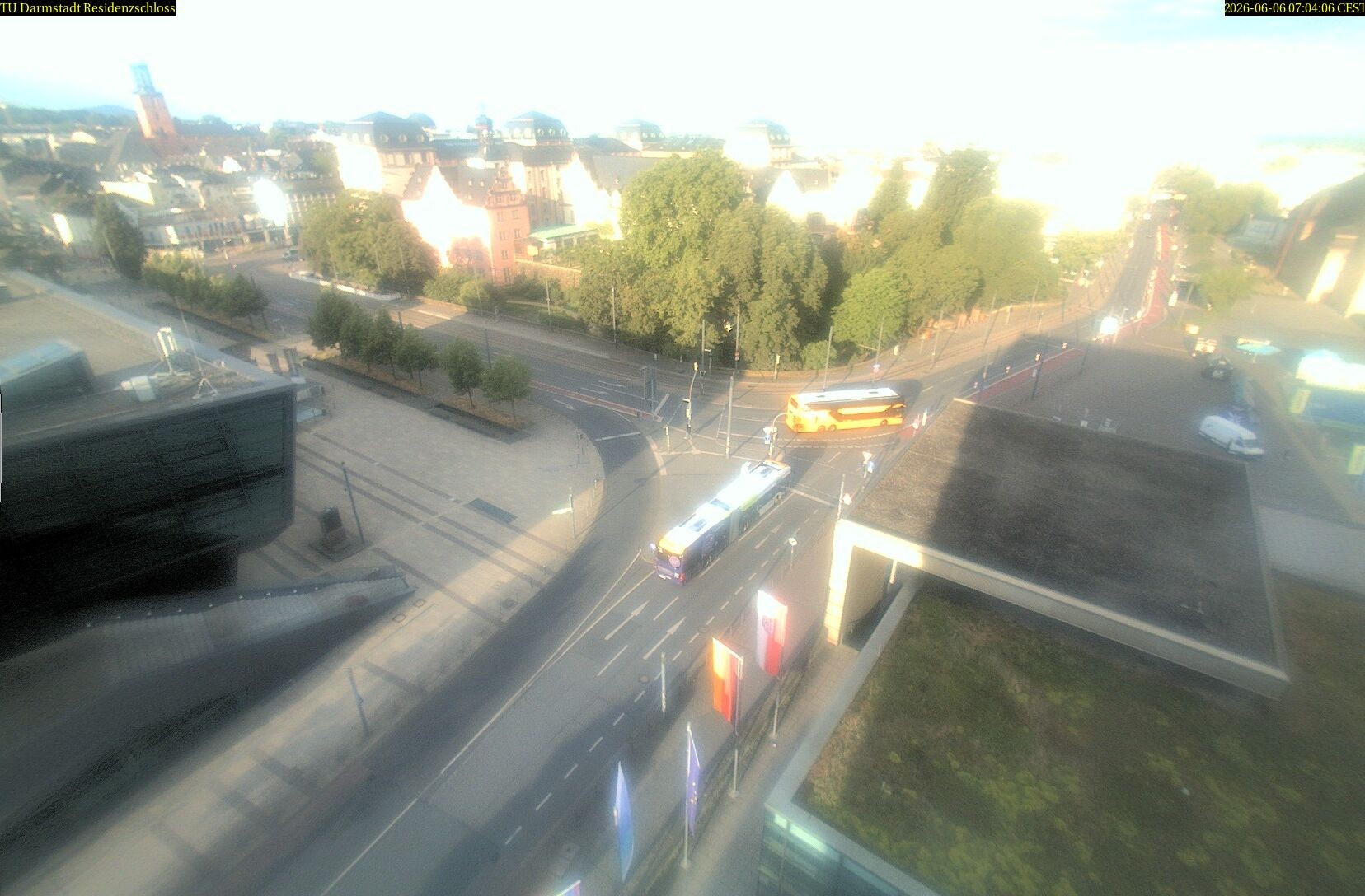 Archiv Foto Webcam Residenzschloss Darmstadt