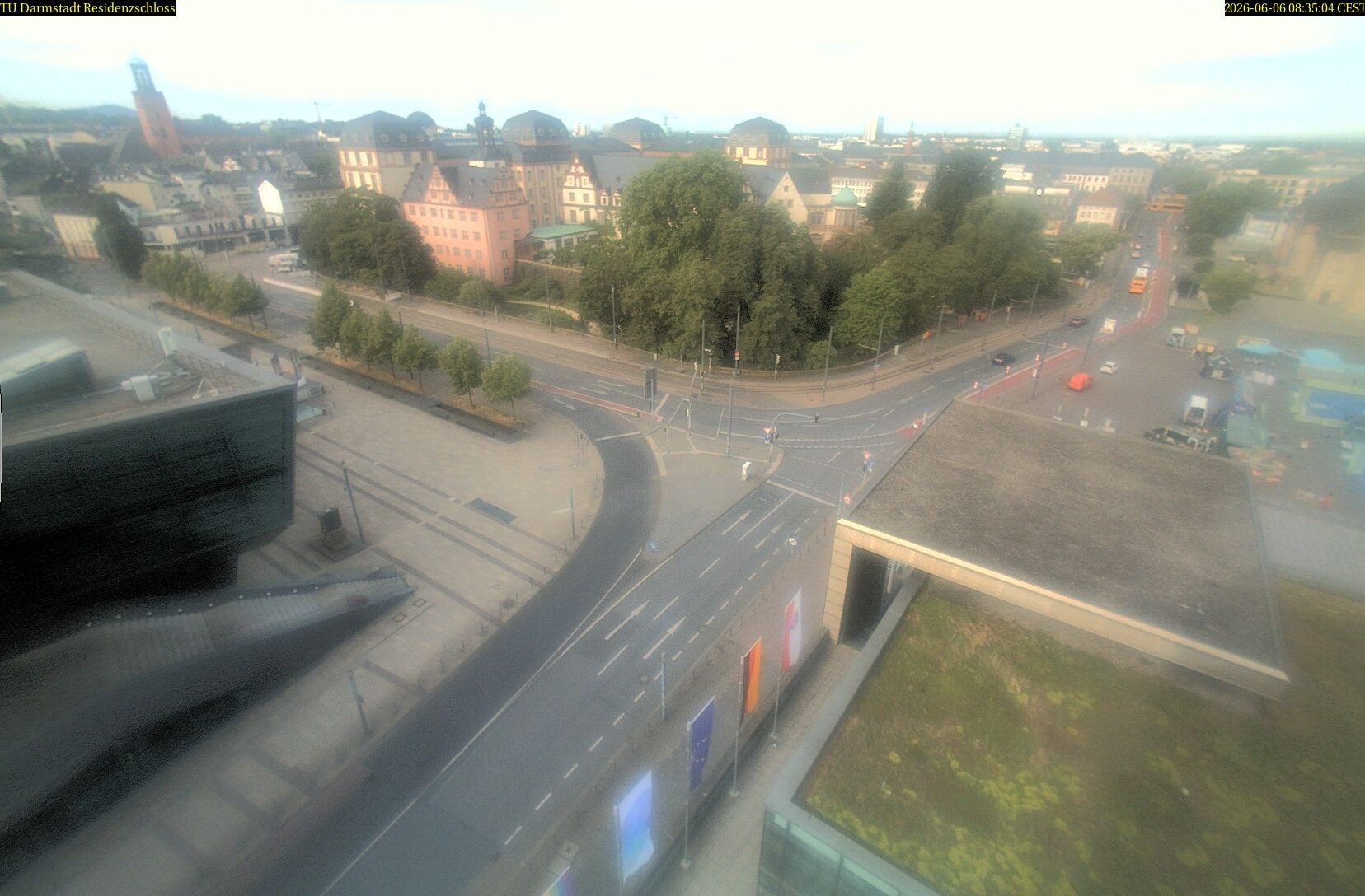 Archiv Foto Webcam Residenzschloss Darmstadt