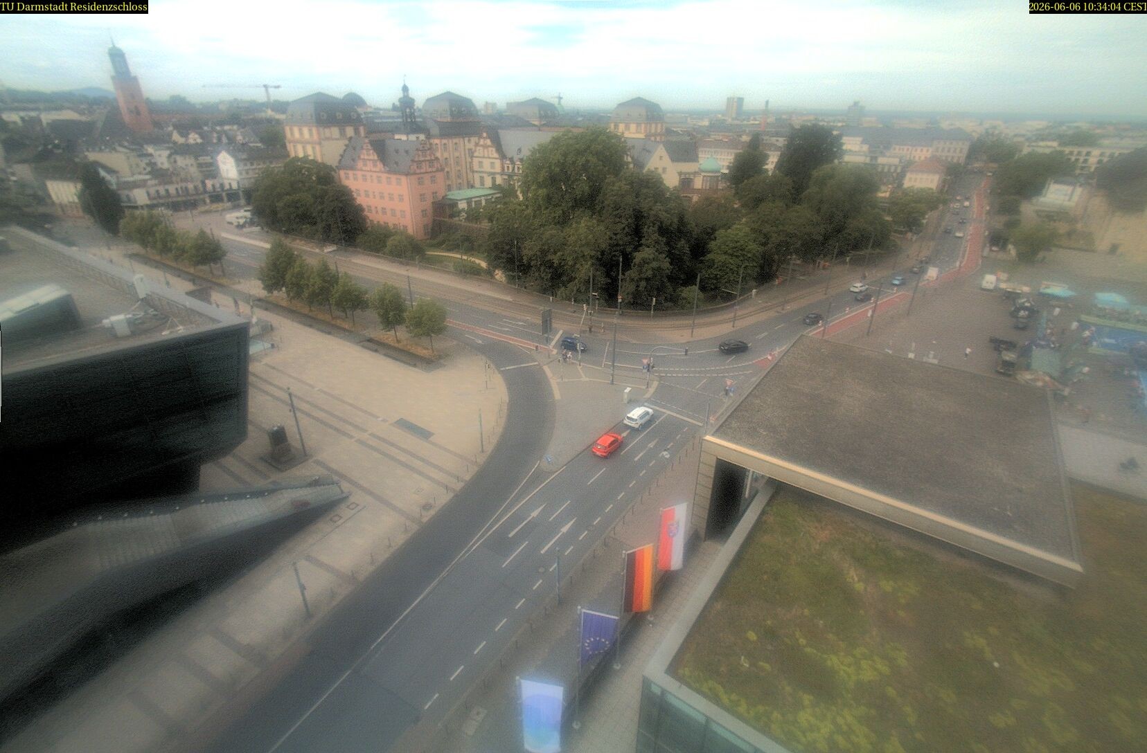 Archiv Foto Webcam Residenzschloss Darmstadt
