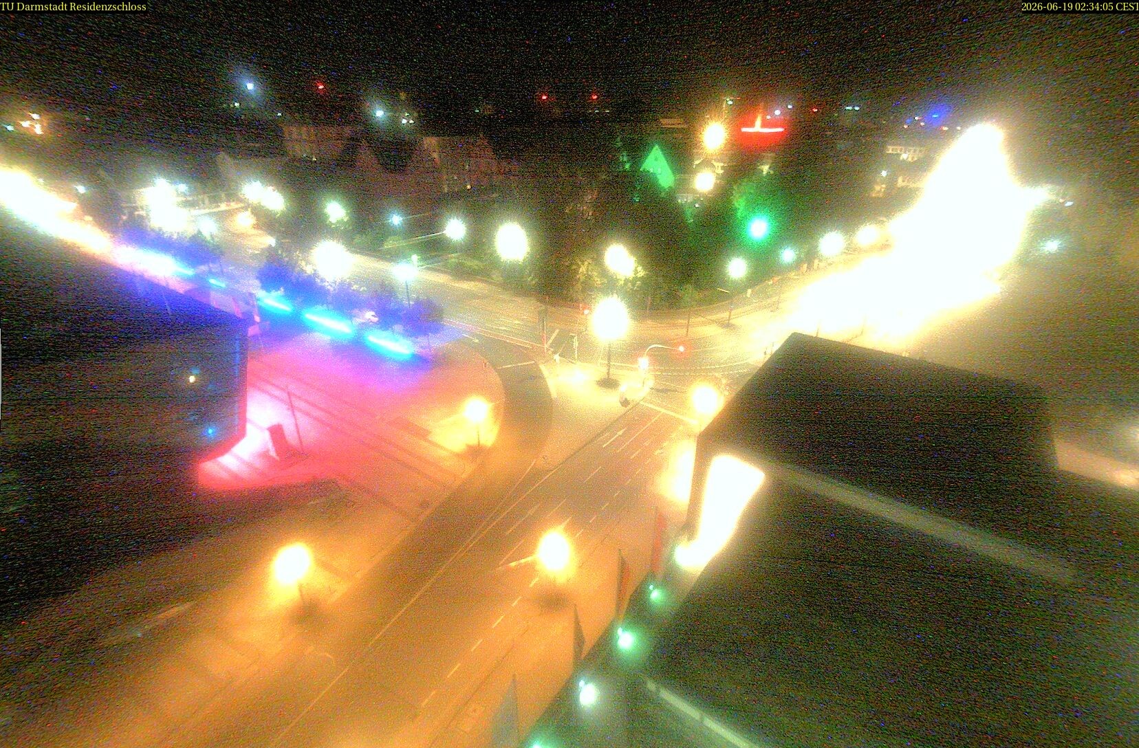 Archiv Foto Webcam Residenzschloss Darmstadt