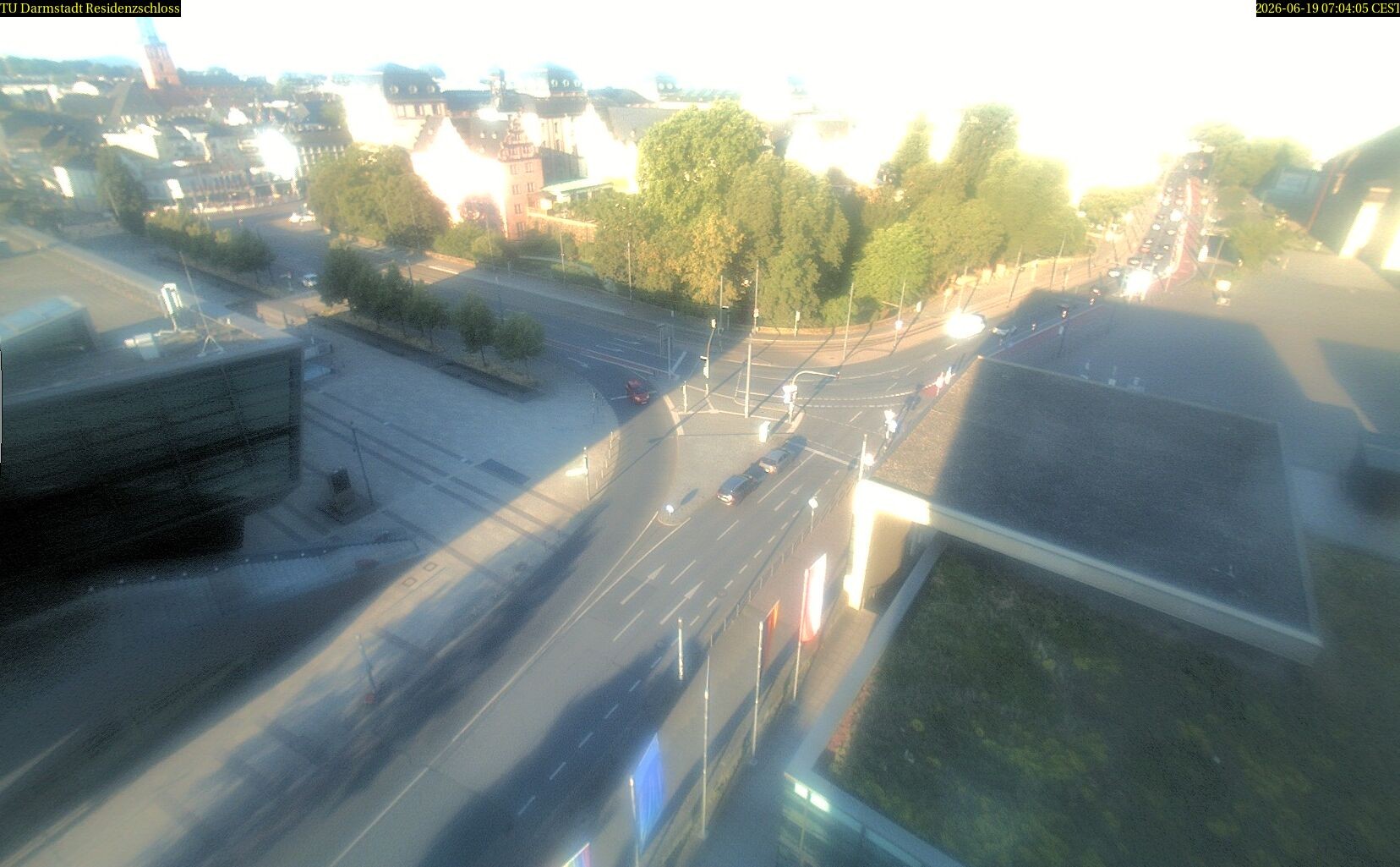 Archiv Foto Webcam Residenzschloss Darmstadt
