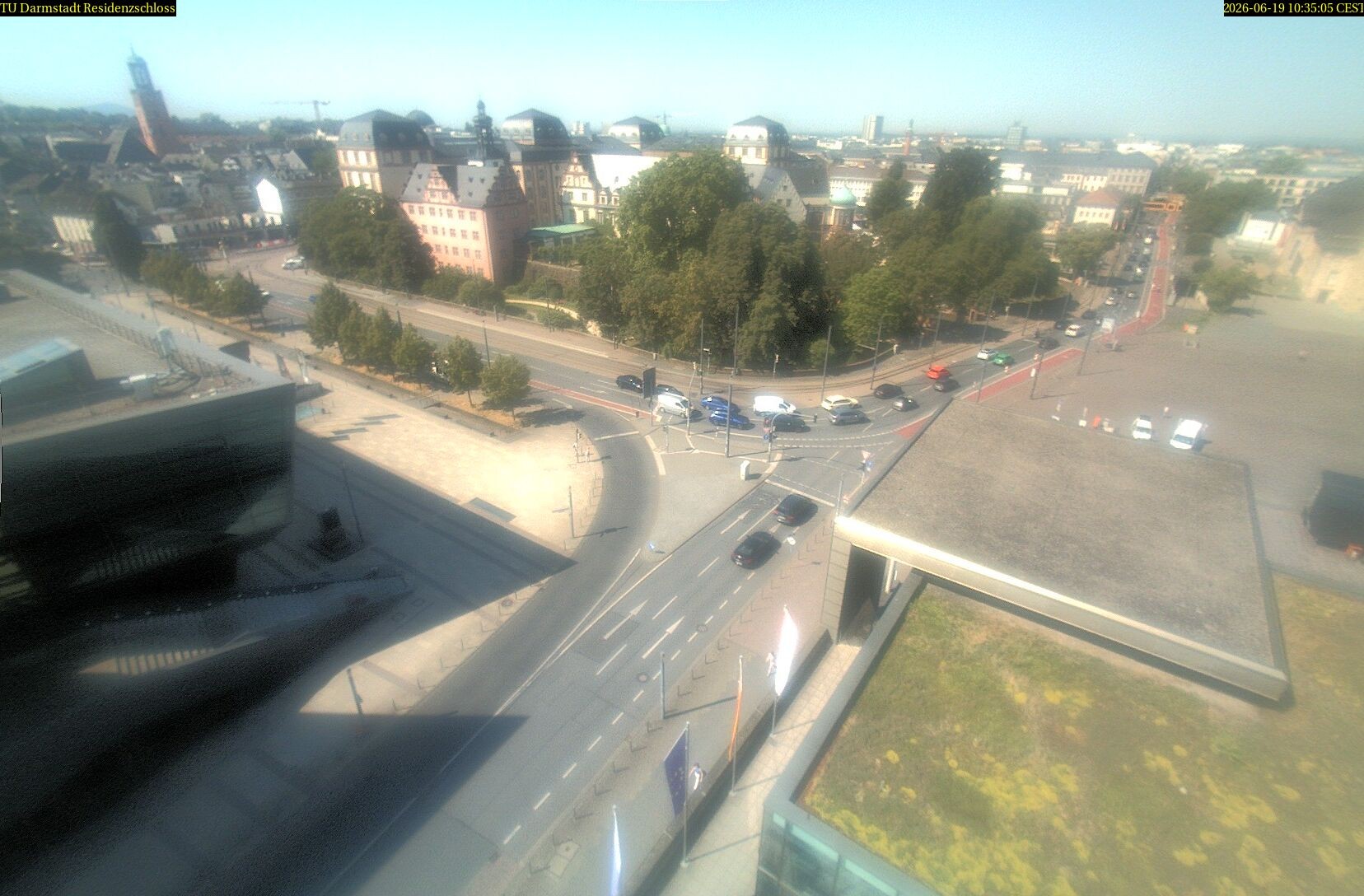 Archiv Foto Webcam Residenzschloss Darmstadt