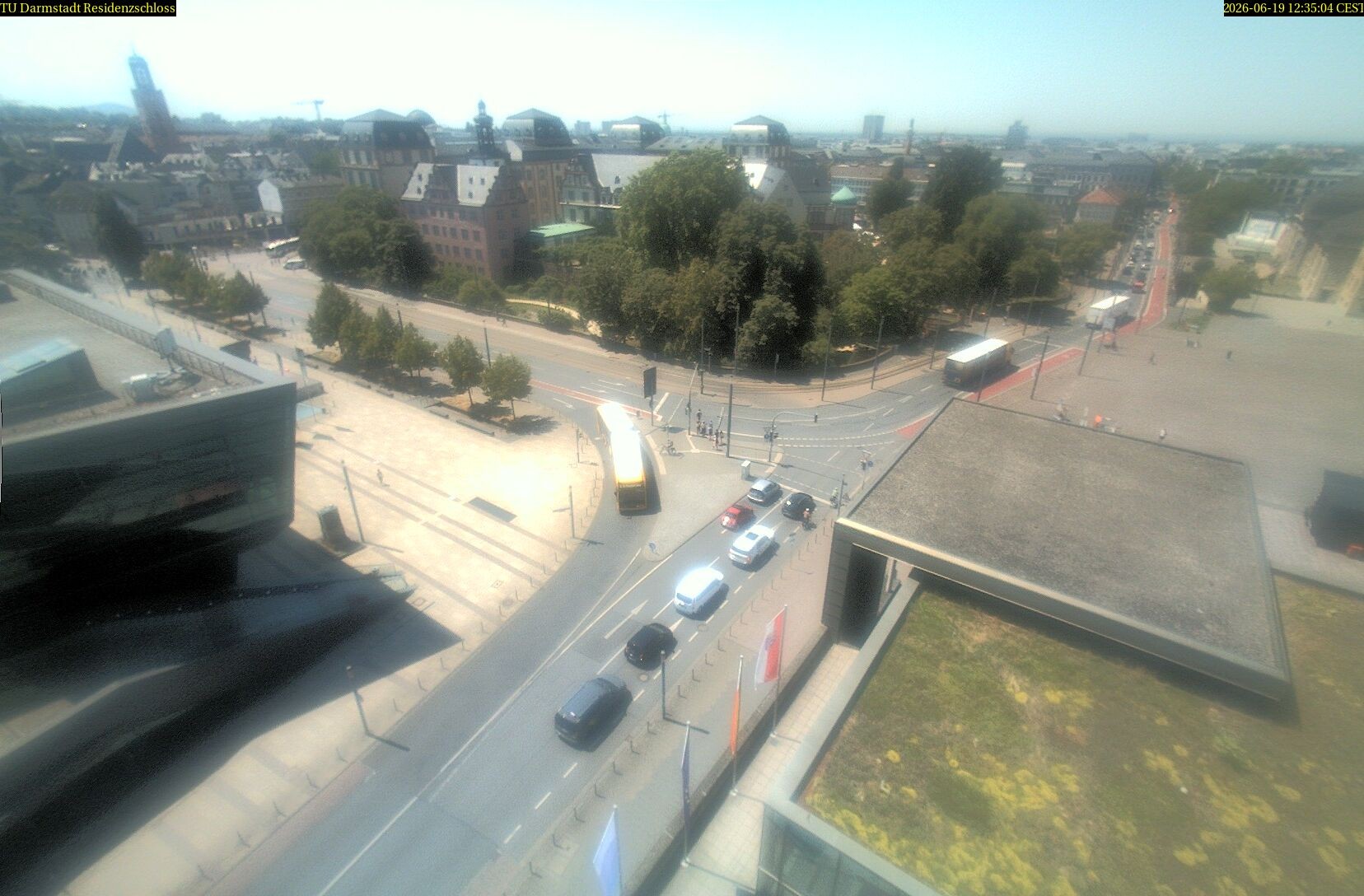 Archiv Foto Webcam Residenzschloss Darmstadt