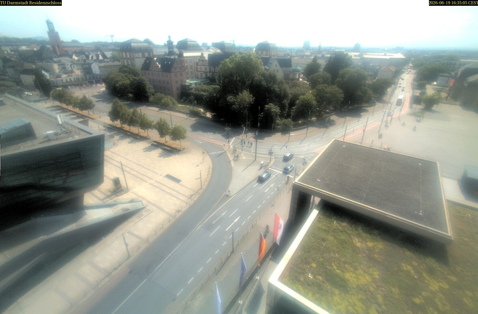 Archiv Foto Webcam Residenzschloss Darmstadt