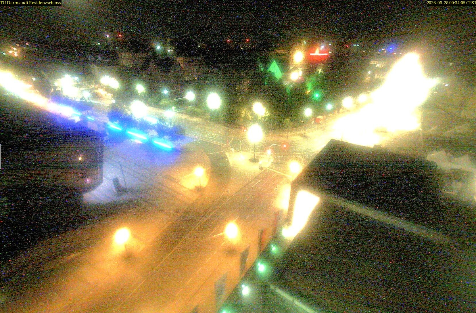 Archiv Foto Webcam Residenzschloss Darmstadt