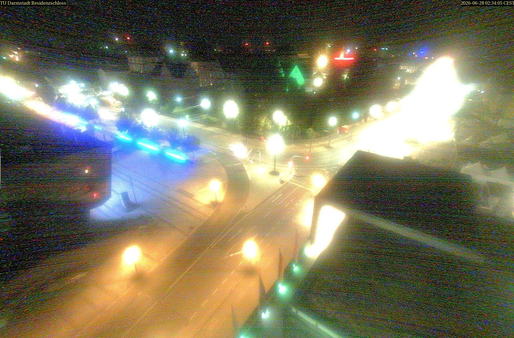 Archiv Foto Webcam Residenzschloss Darmstadt