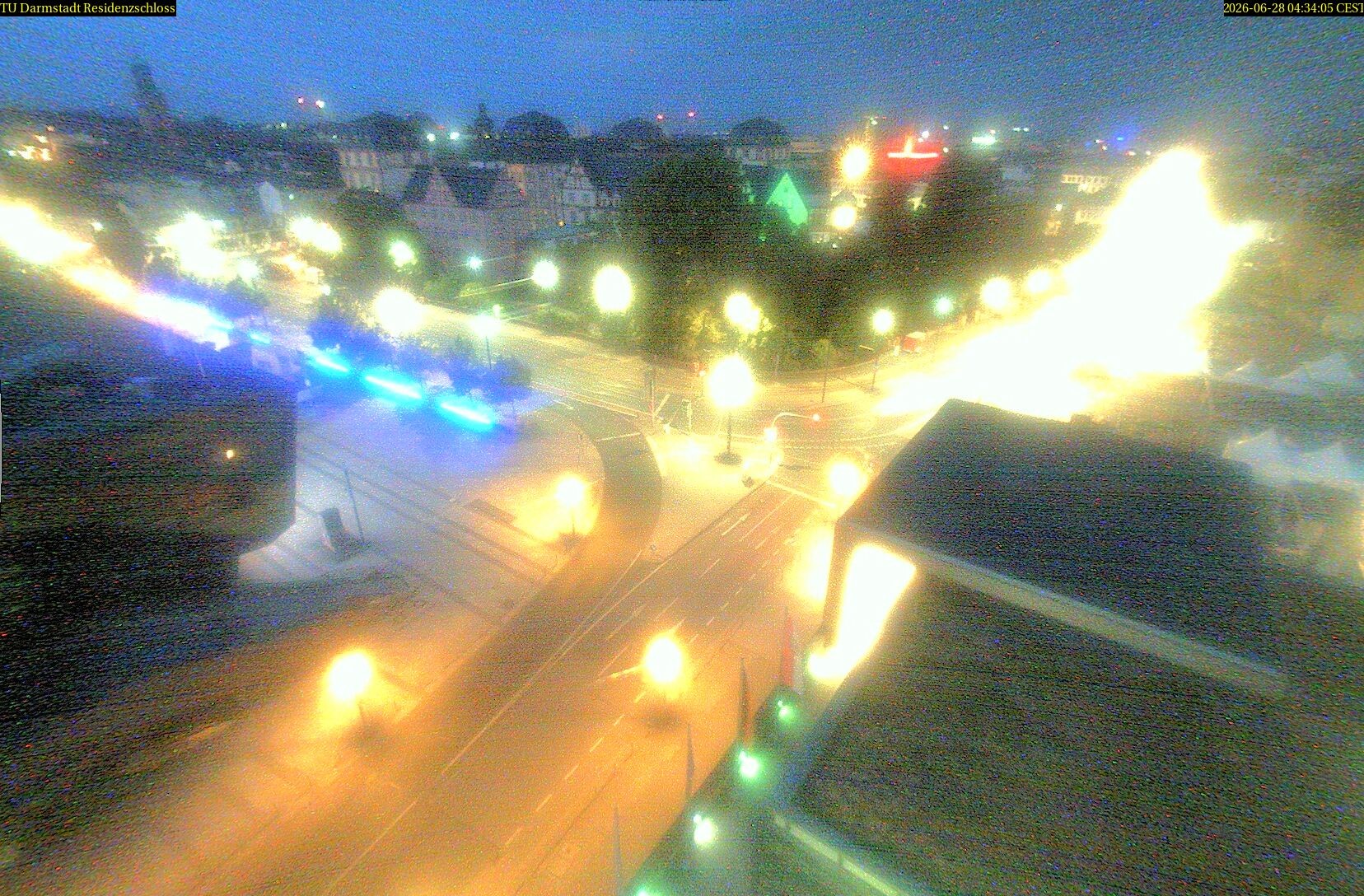 Archiv Foto Webcam Residenzschloss Darmstadt