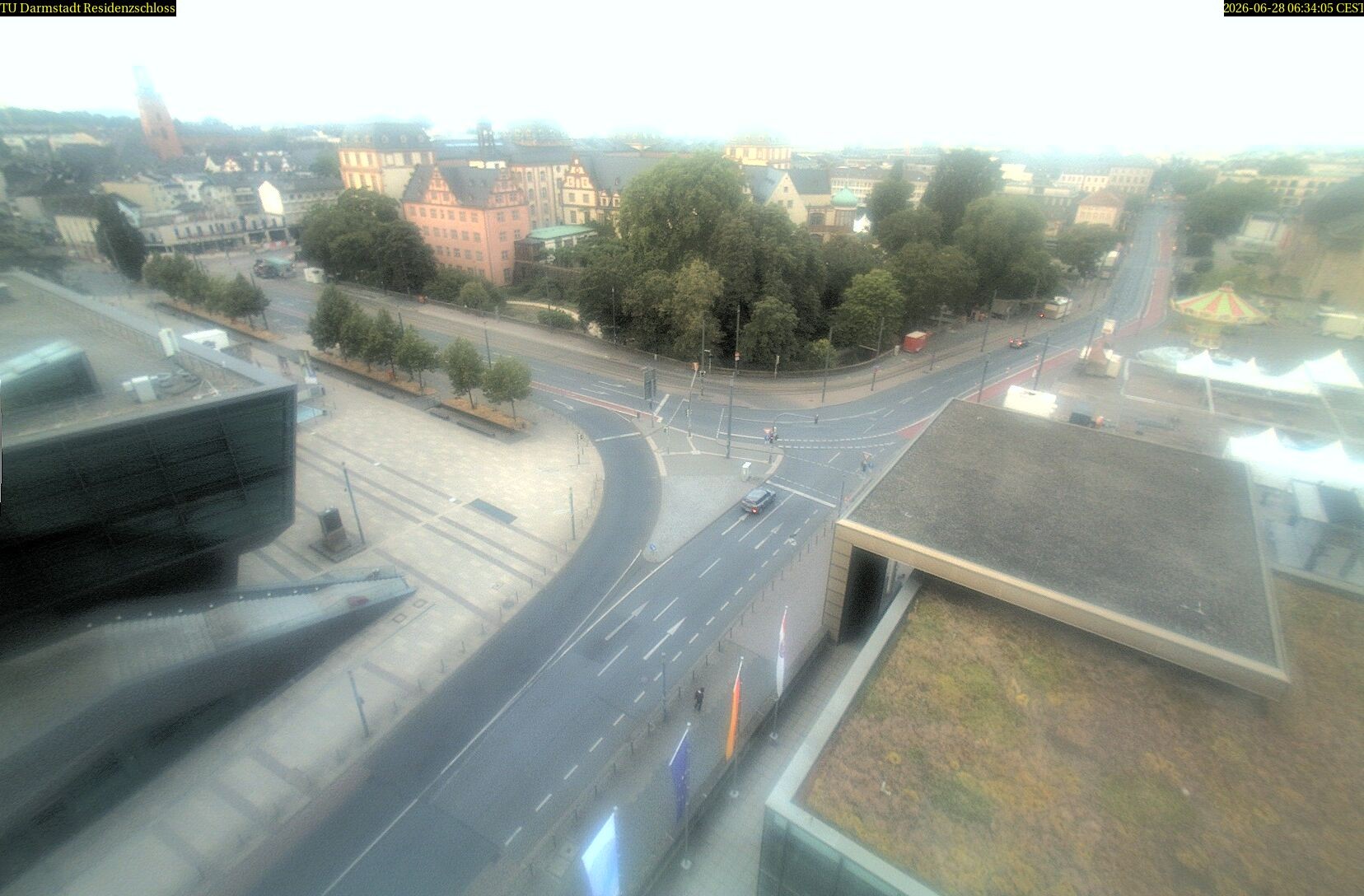 Archiv Foto Webcam Residenzschloss Darmstadt