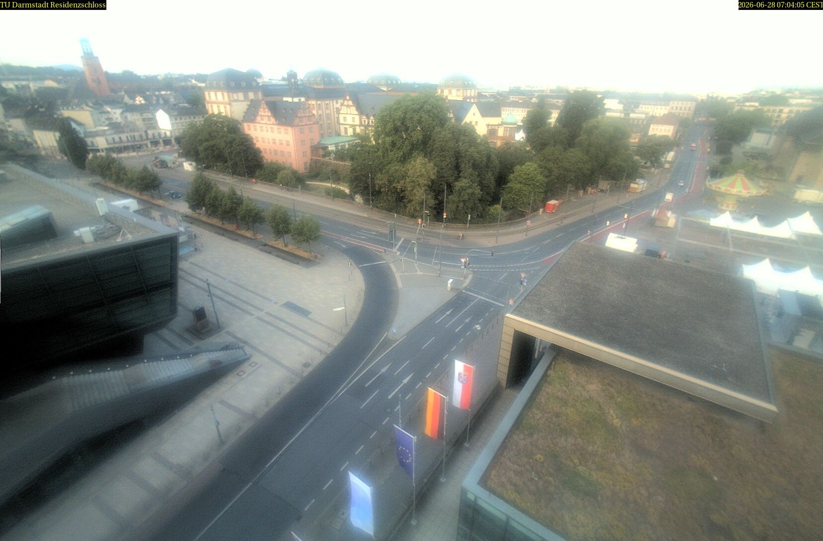 Archiv Foto Webcam Residenzschloss Darmstadt