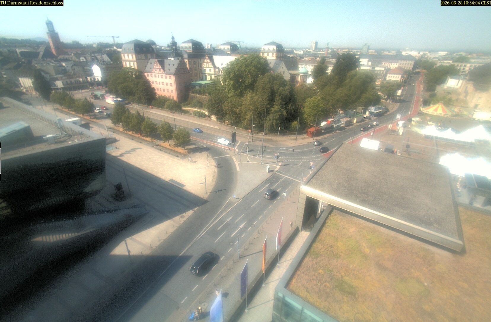 Archiv Foto Webcam Residenzschloss Darmstadt