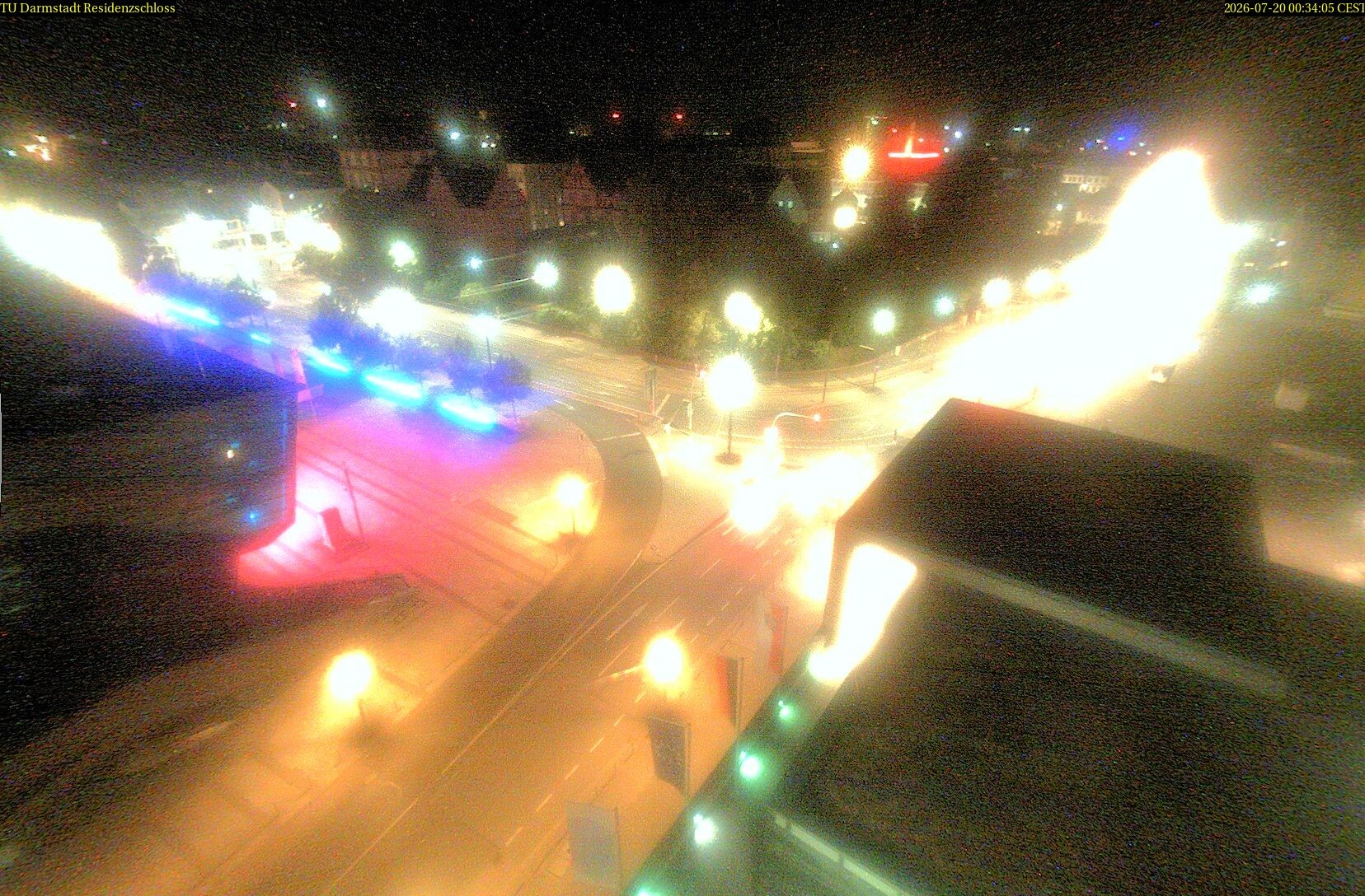Archiv Foto Webcam Residenzschloss Darmstadt