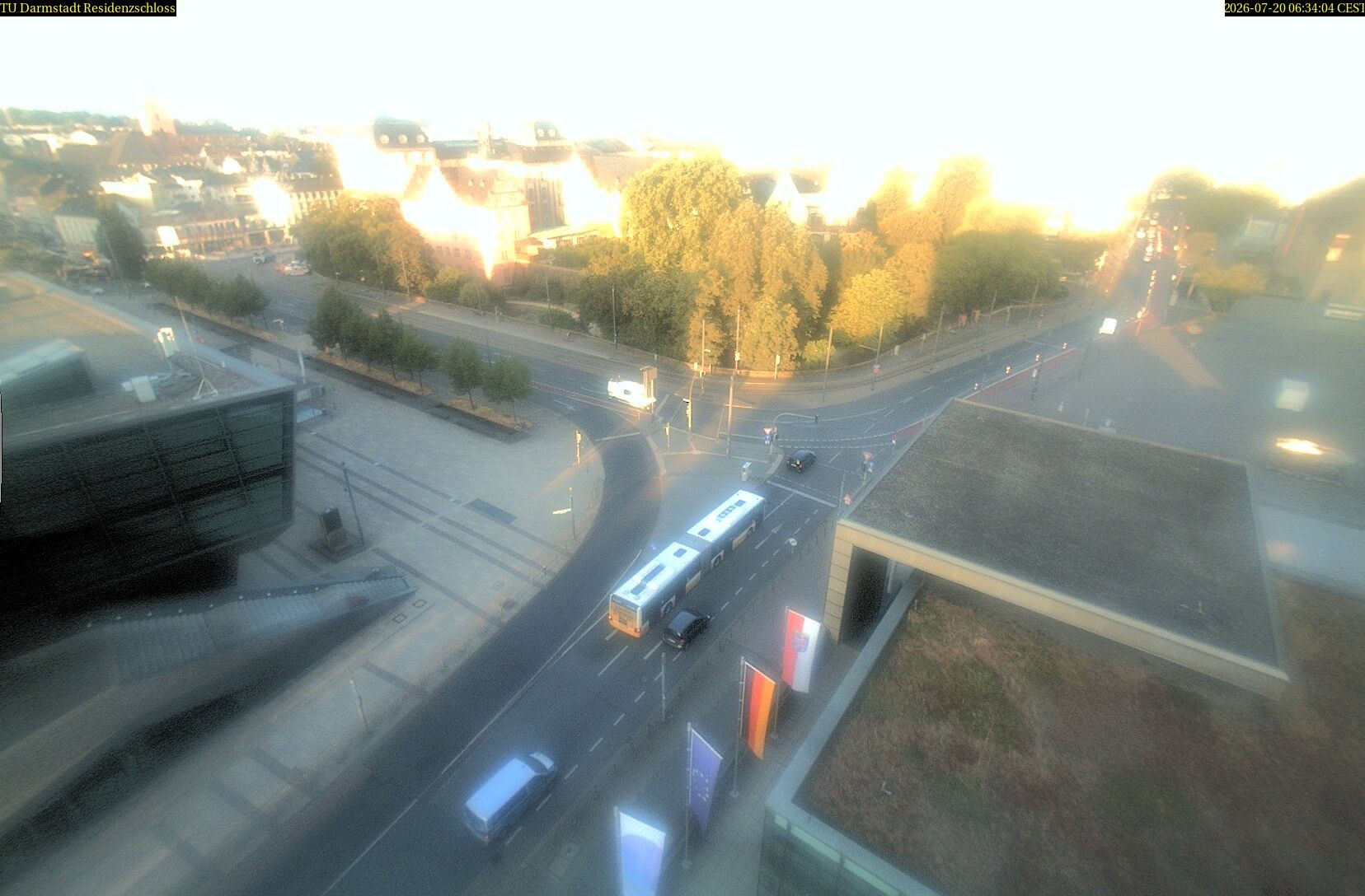 Archiv Foto Webcam Residenzschloss Darmstadt