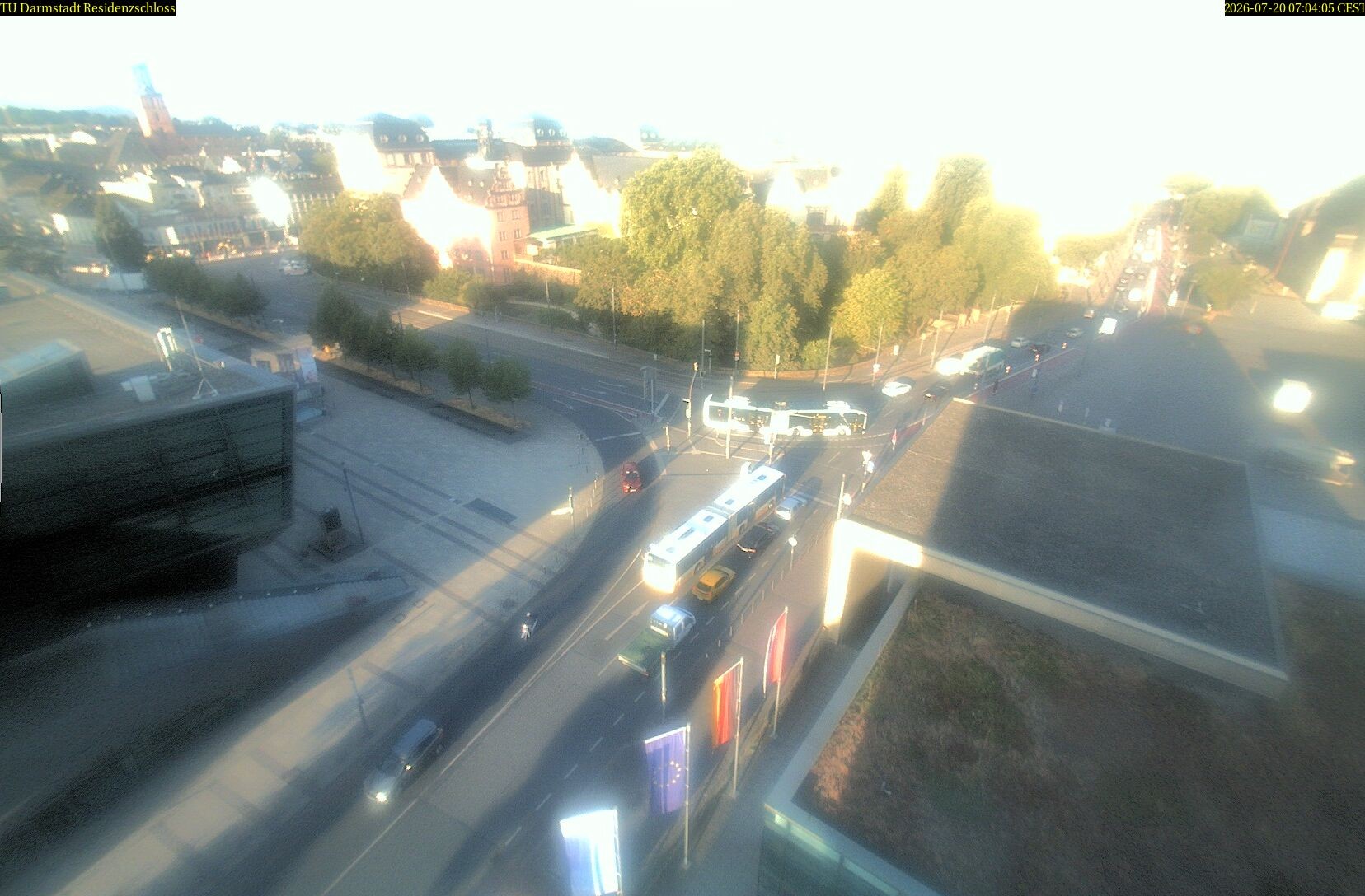 Archiv Foto Webcam Residenzschloss Darmstadt