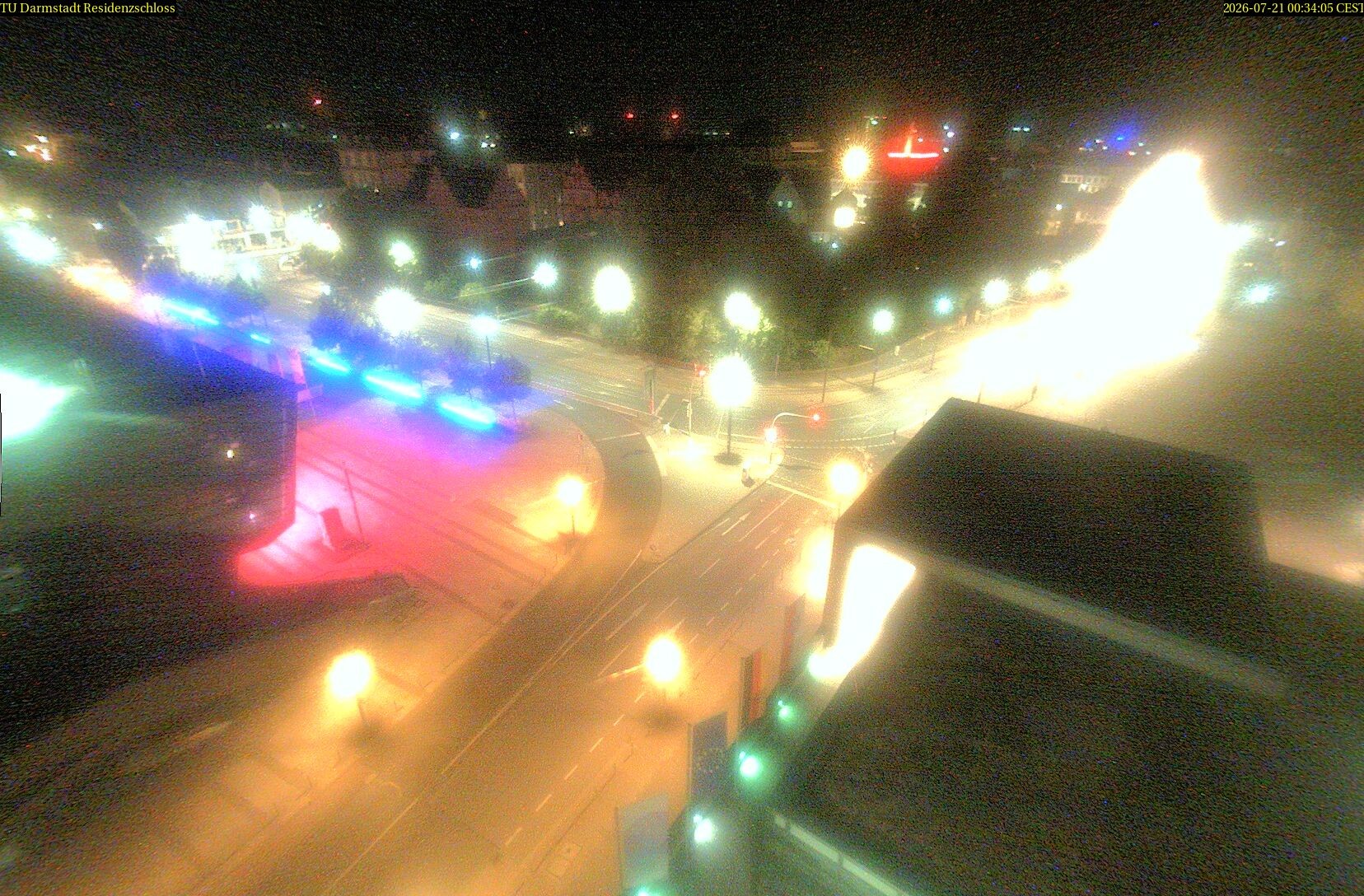 Archiv Foto Webcam Residenzschloss Darmstadt