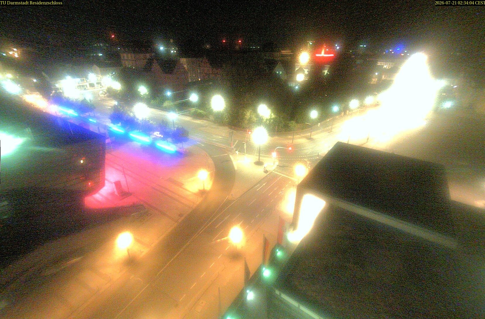 Archiv Foto Webcam Residenzschloss Darmstadt