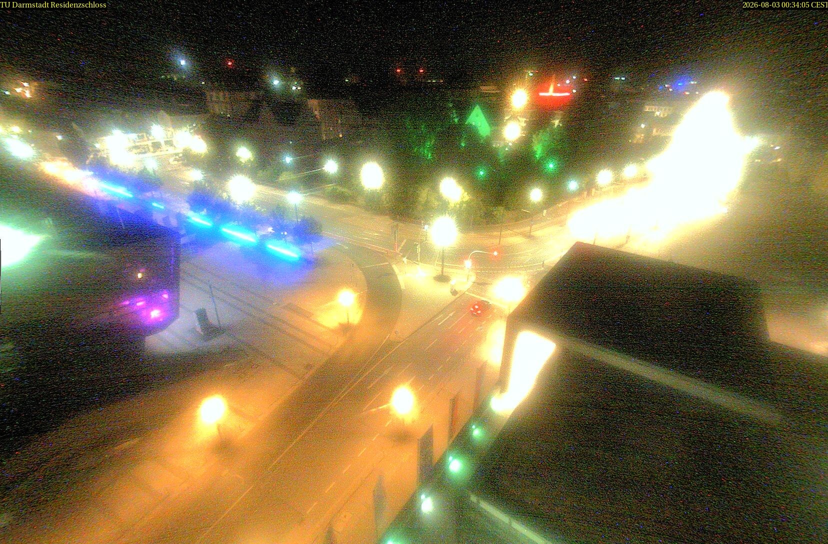 Archiv Foto Webcam Residenzschloss Darmstadt