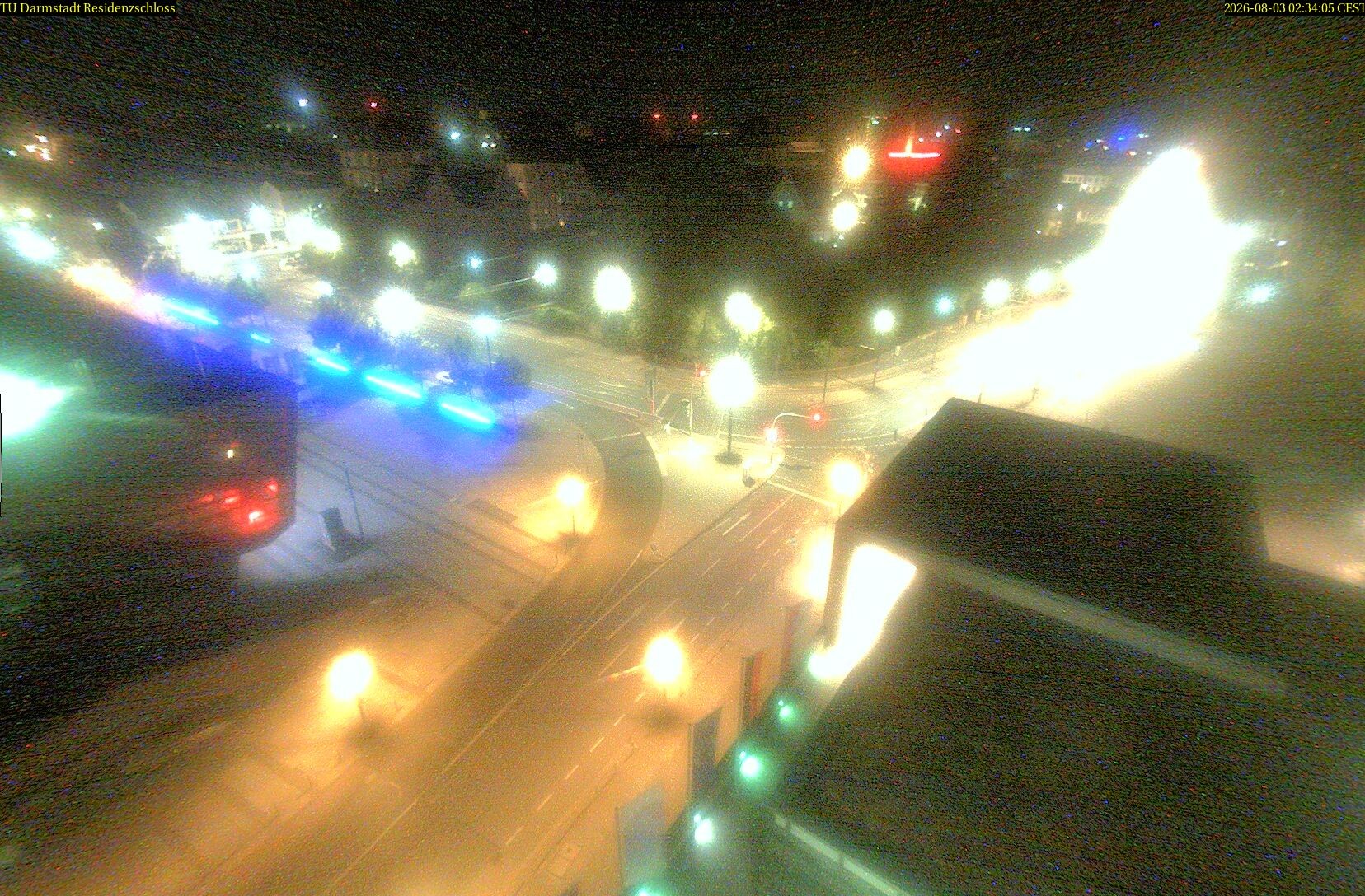 Archiv Foto Webcam Residenzschloss Darmstadt
