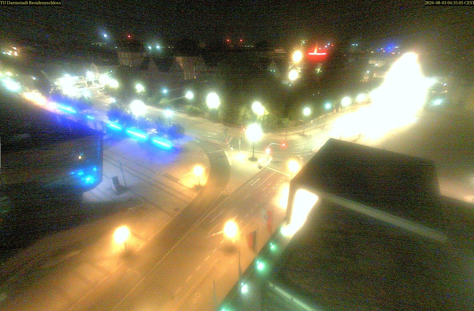 Archiv Foto Webcam Residenzschloss Darmstadt