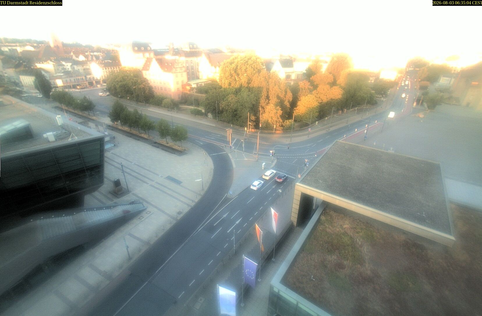 Archiv Foto Webcam Residenzschloss Darmstadt
