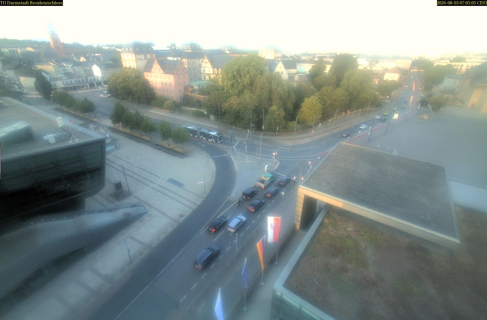 Archiv Foto Webcam Residenzschloss Darmstadt