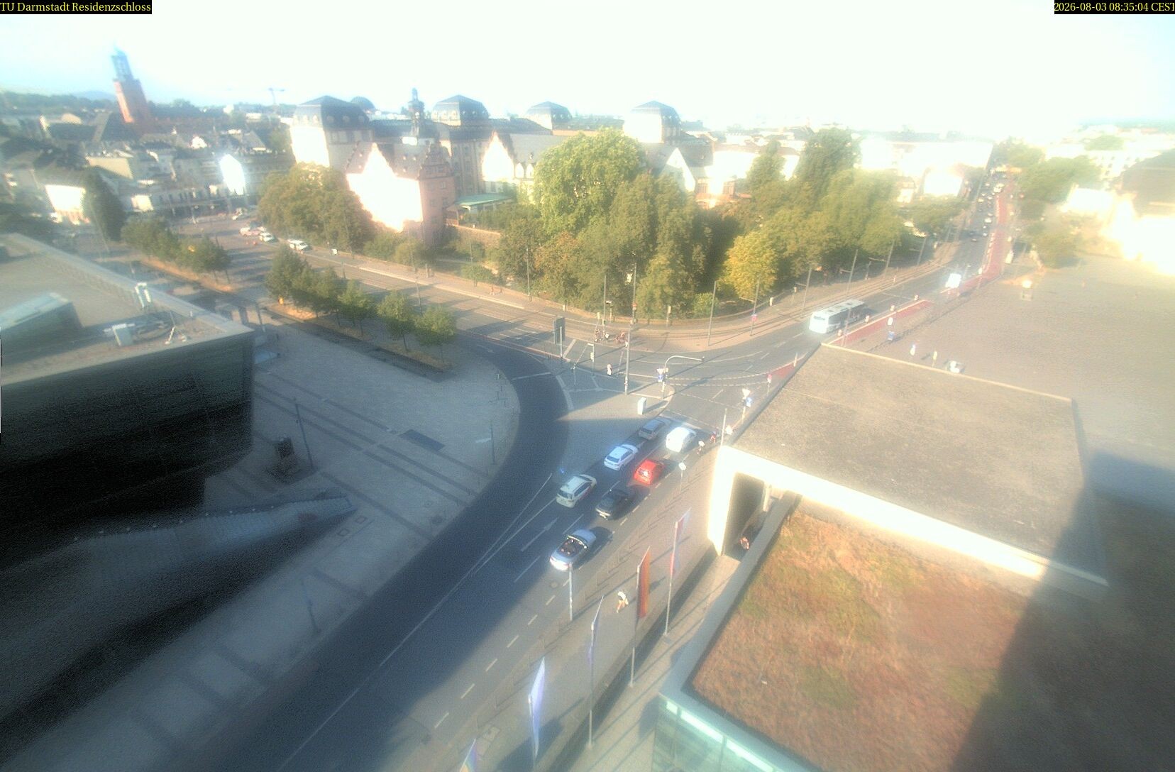 Archiv Foto Webcam Residenzschloss Darmstadt