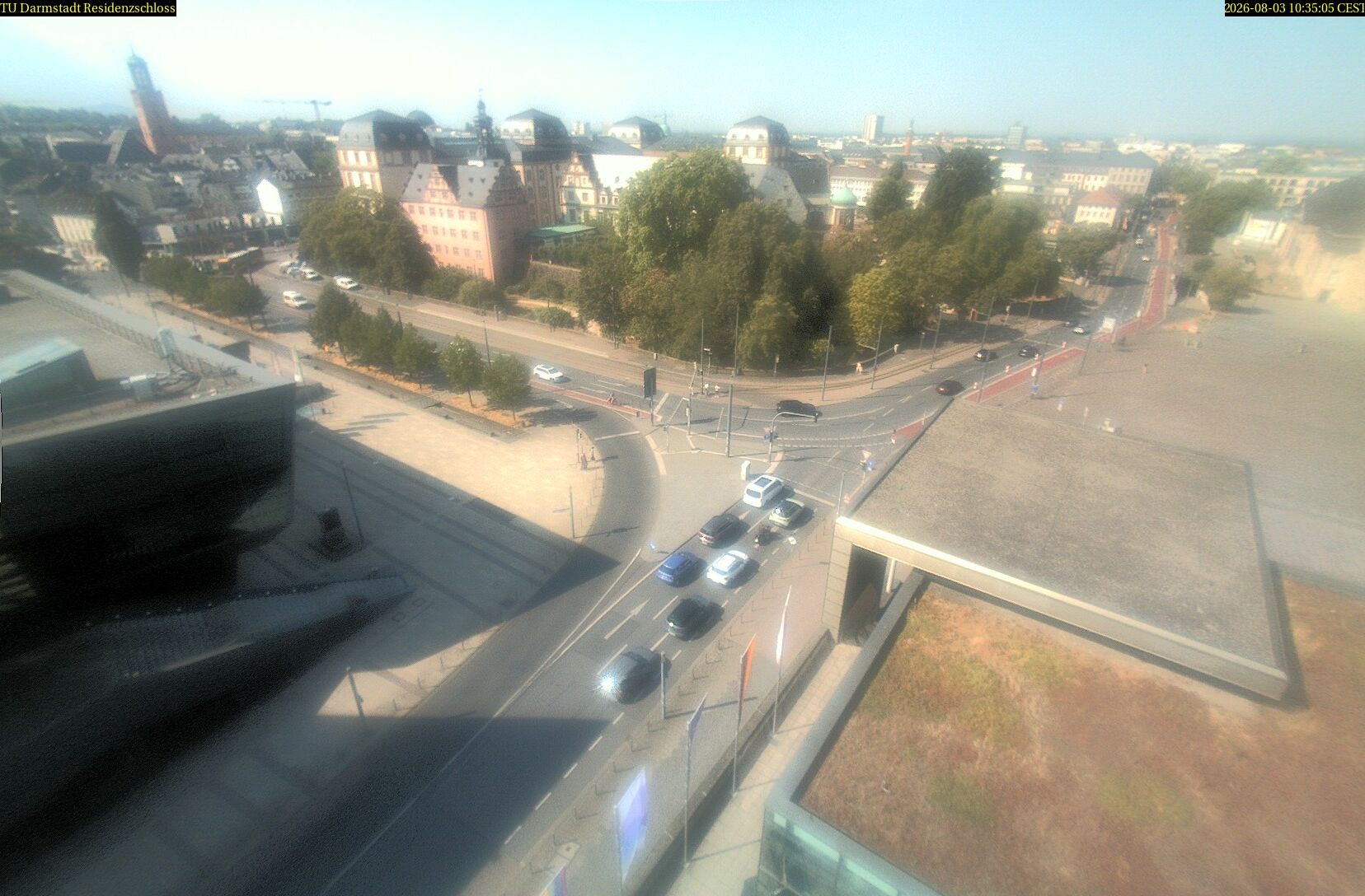 Archiv Foto Webcam Residenzschloss Darmstadt
