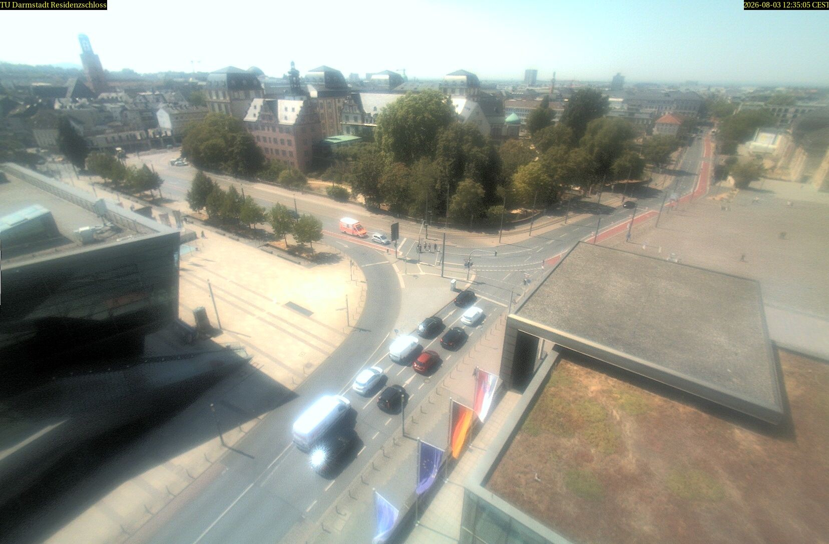 Archiv Foto Webcam Residenzschloss Darmstadt