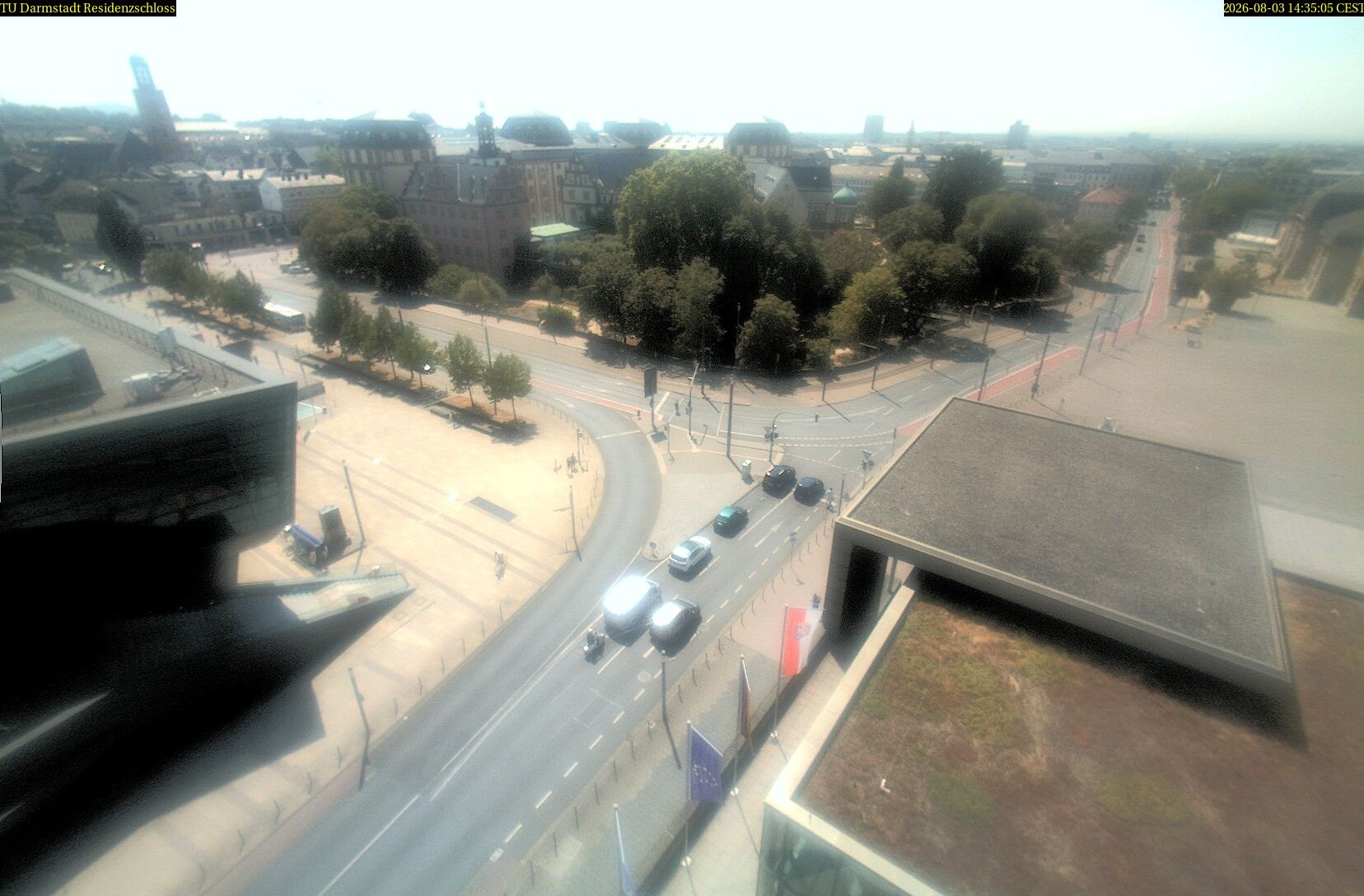 Archiv Foto Webcam Residenzschloss Darmstadt