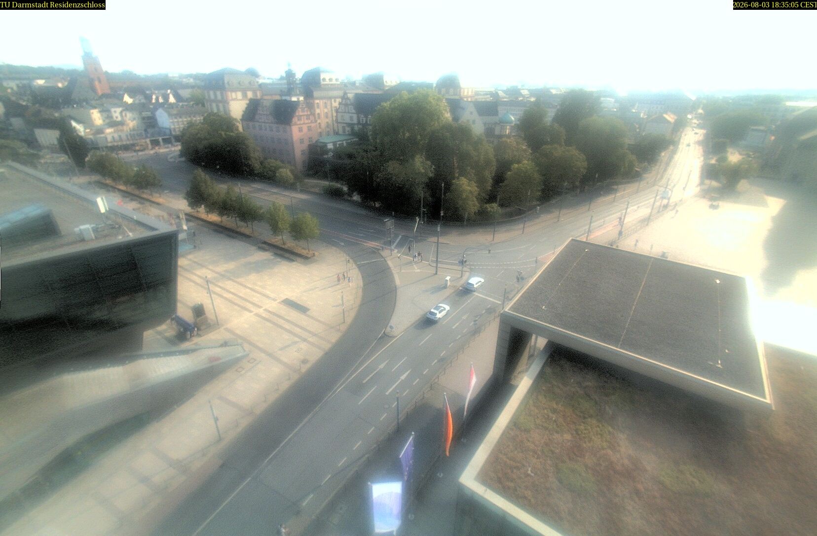 Archiv Foto Webcam Residenzschloss Darmstadt