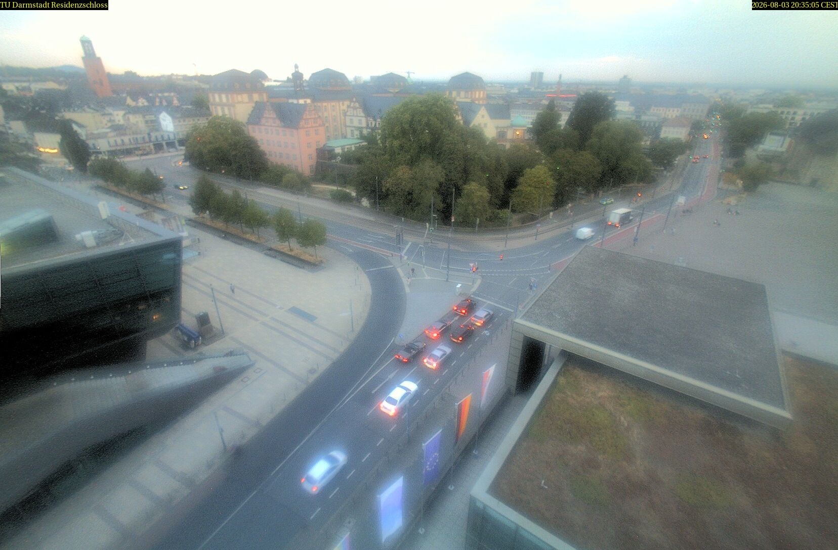 Archiv Foto Webcam Residenzschloss Darmstadt