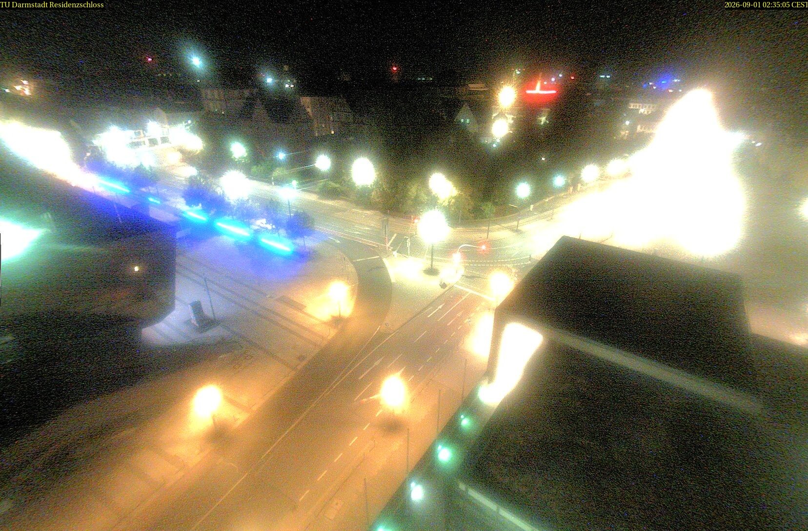 Archiv Foto Webcam Residenzschloss Darmstadt