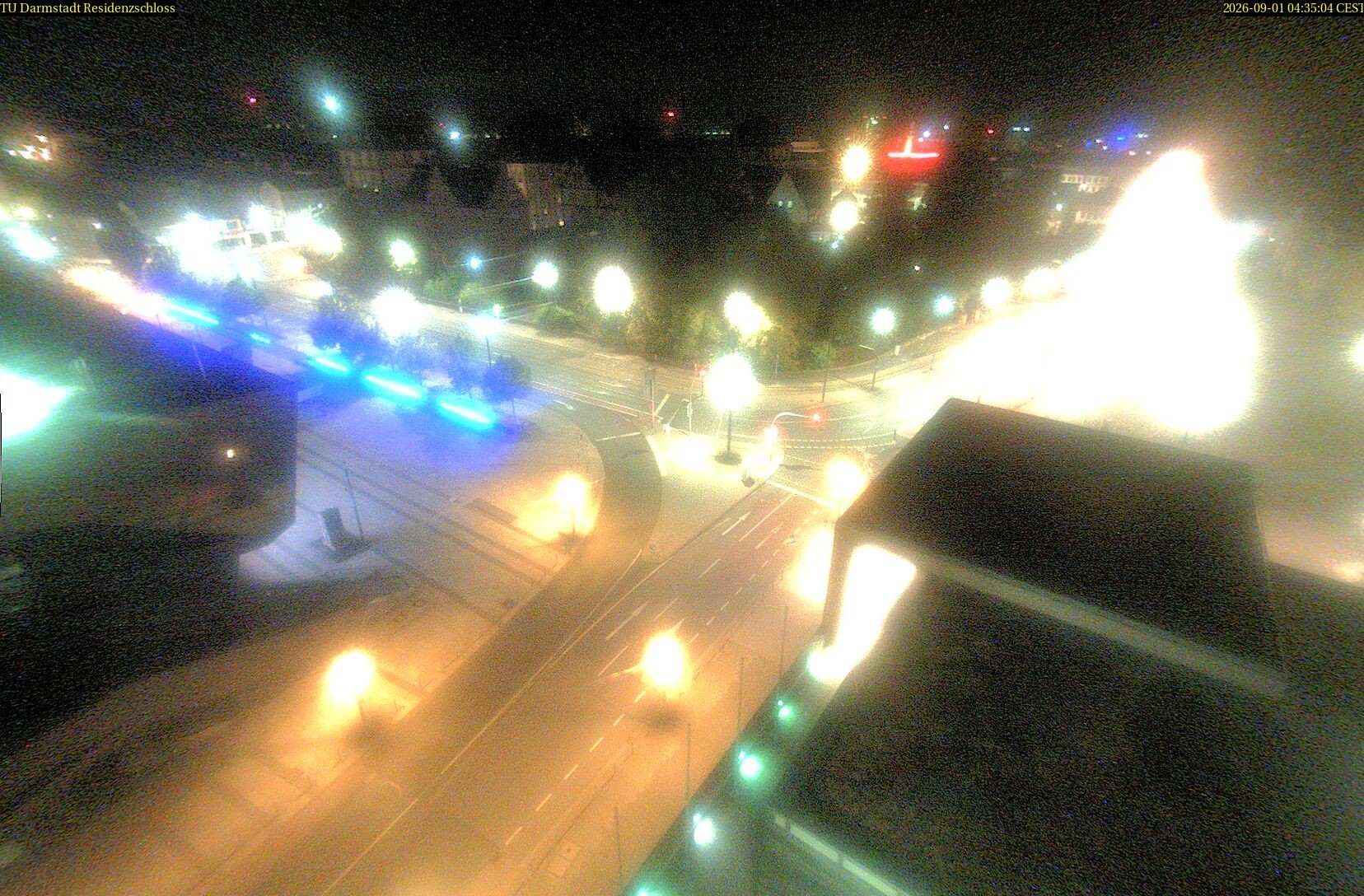 Archiv Foto Webcam Residenzschloss Darmstadt
