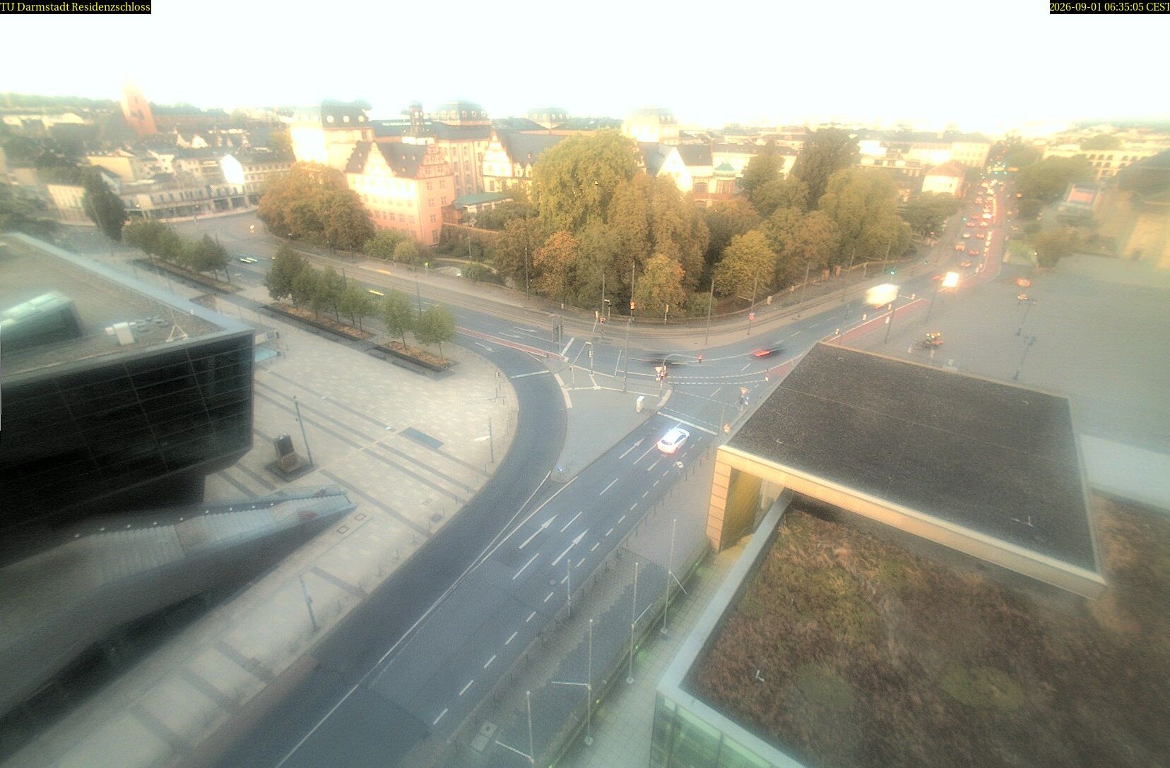 Archiv Foto Webcam Residenzschloss Darmstadt