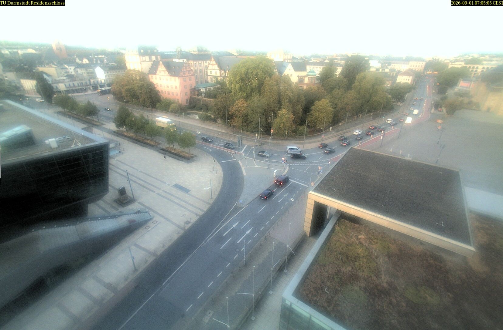 Archiv Foto Webcam Residenzschloss Darmstadt