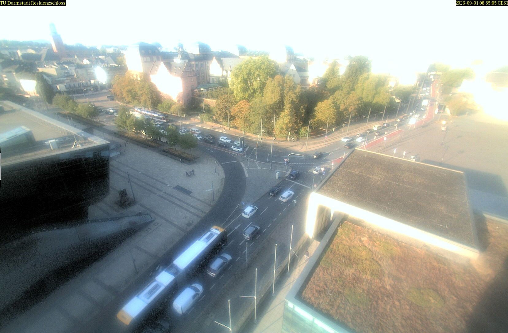 Archiv Foto Webcam Residenzschloss Darmstadt